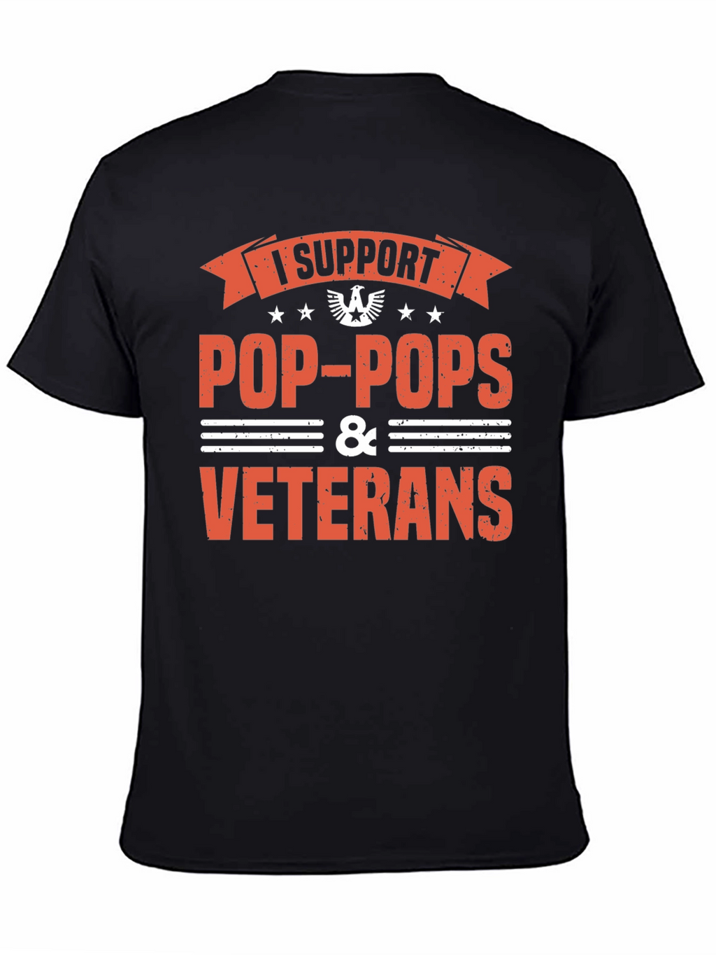 I Support Pop-Pops & Veterans T-Shirt