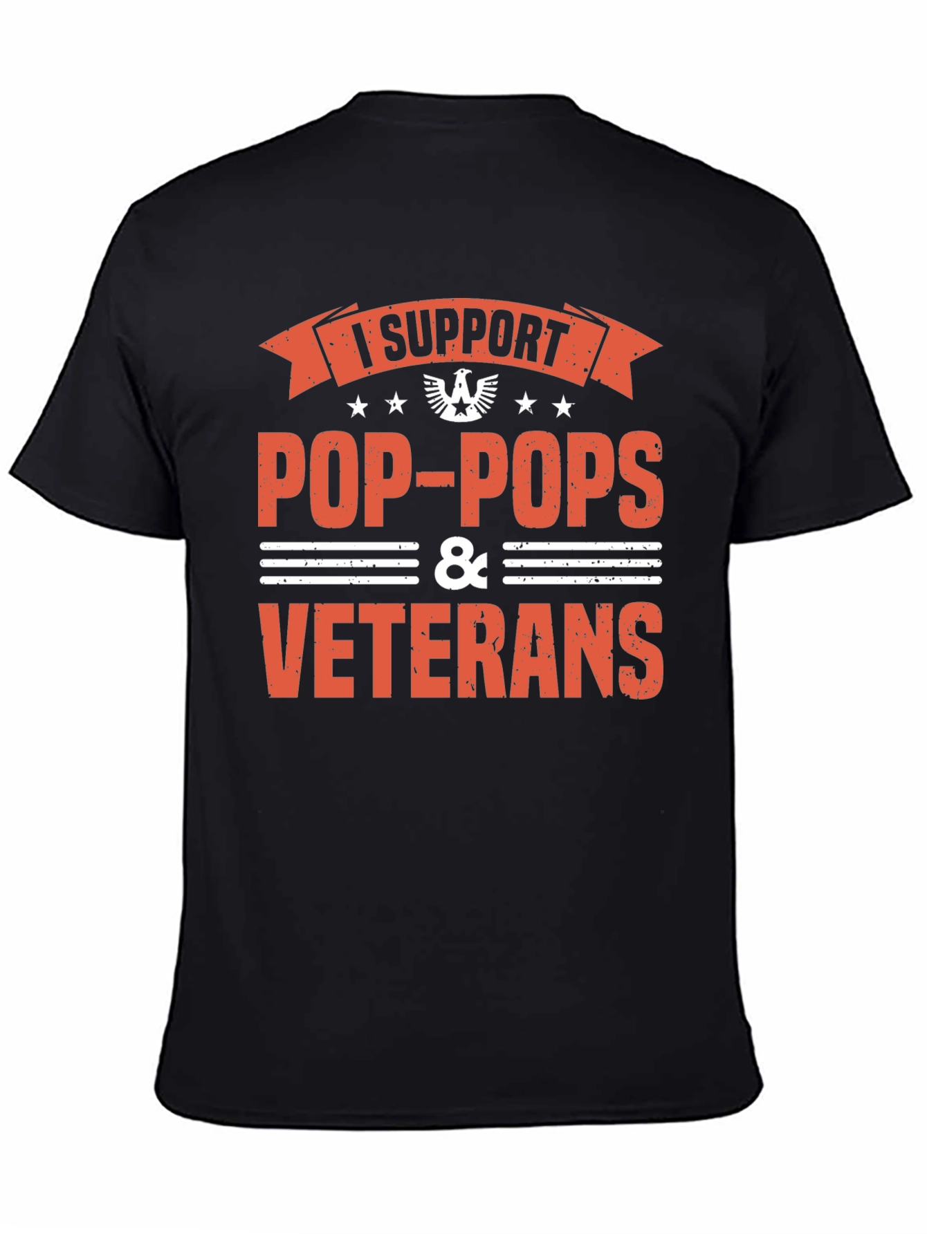 I Support Pop-Pops & Veterans T-Shirt