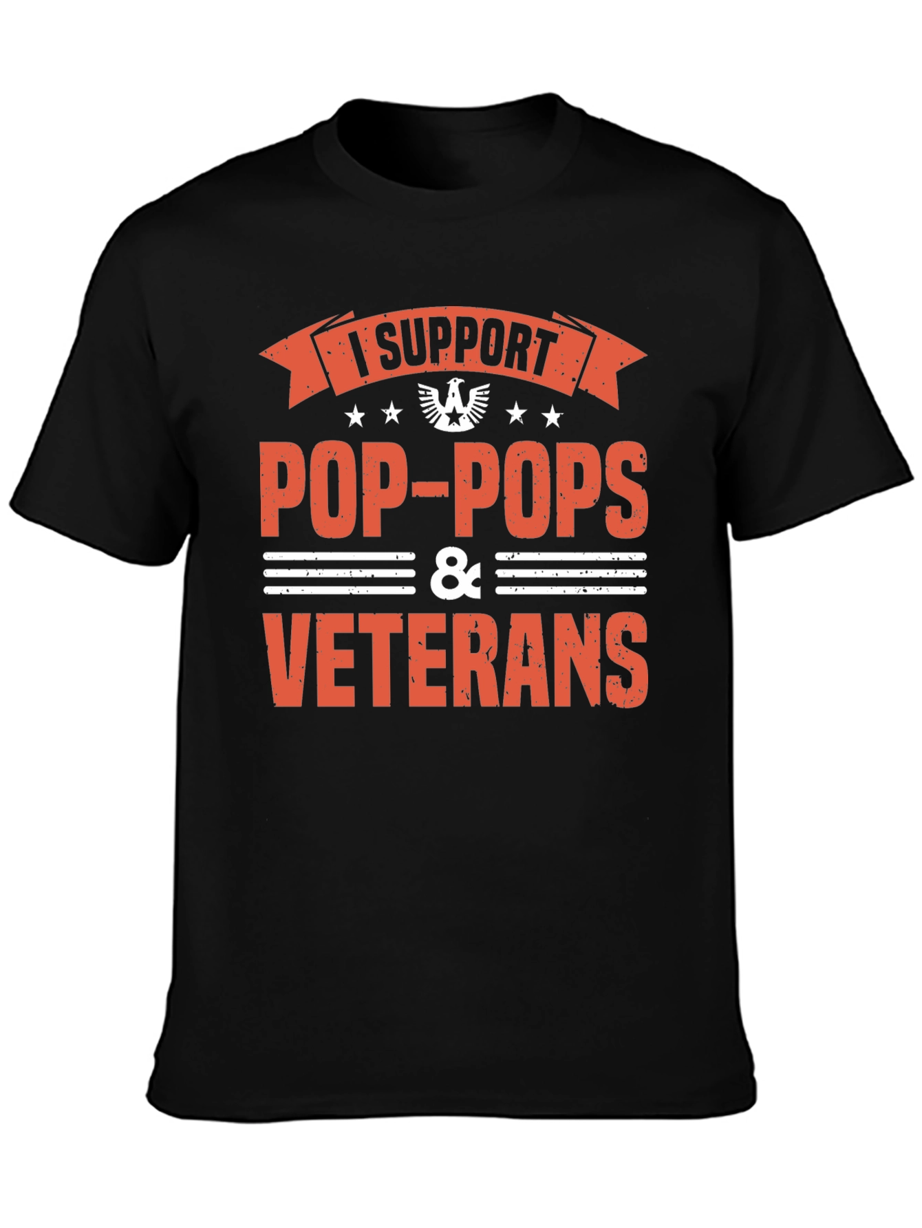 I Support Pop-Pops & Veterans T-Shirt