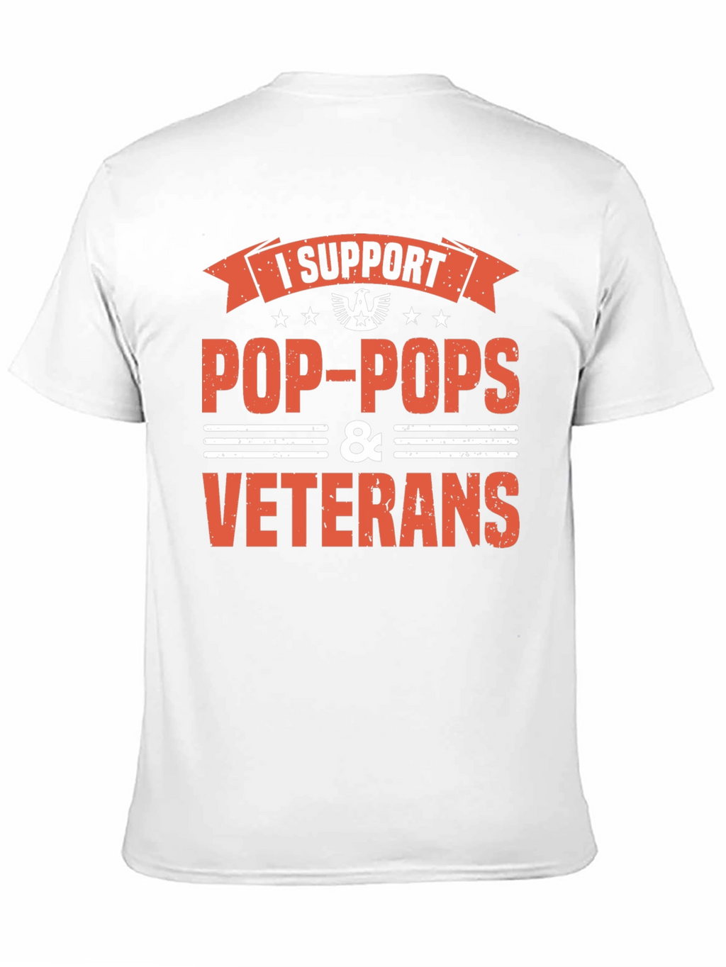 I Support Pop-Pops & Veterans T-Shirt