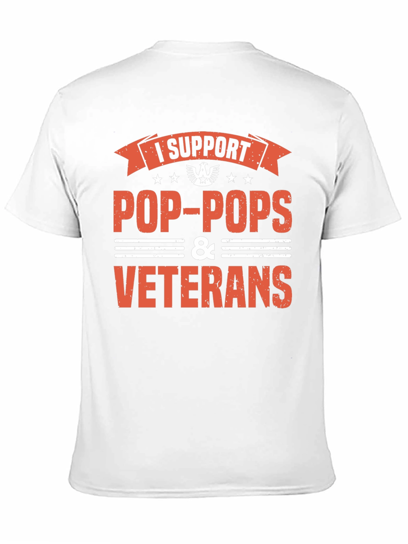 I Support Pop-Pops & Veterans T-Shirt