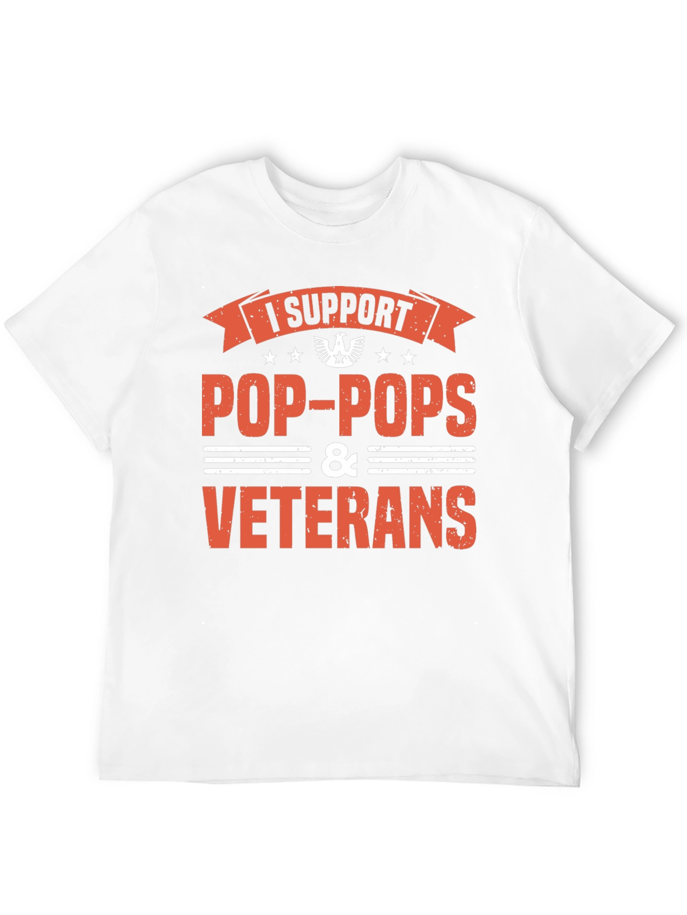 I Support Pop-Pops & Veterans T-Shirt