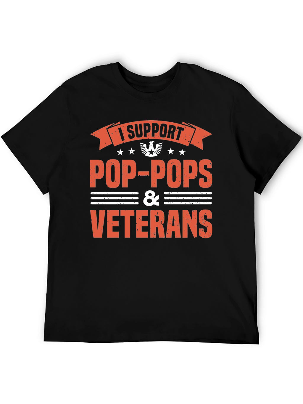 I Support Pop-Pops & Veterans T-Shirt
