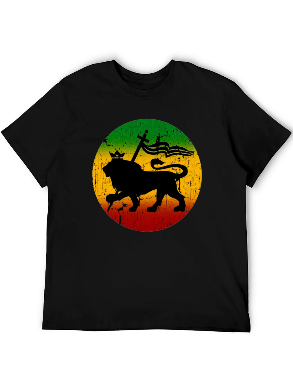 Rasta Lion T-Shirt - Reggae Inspired Graphic Tee
