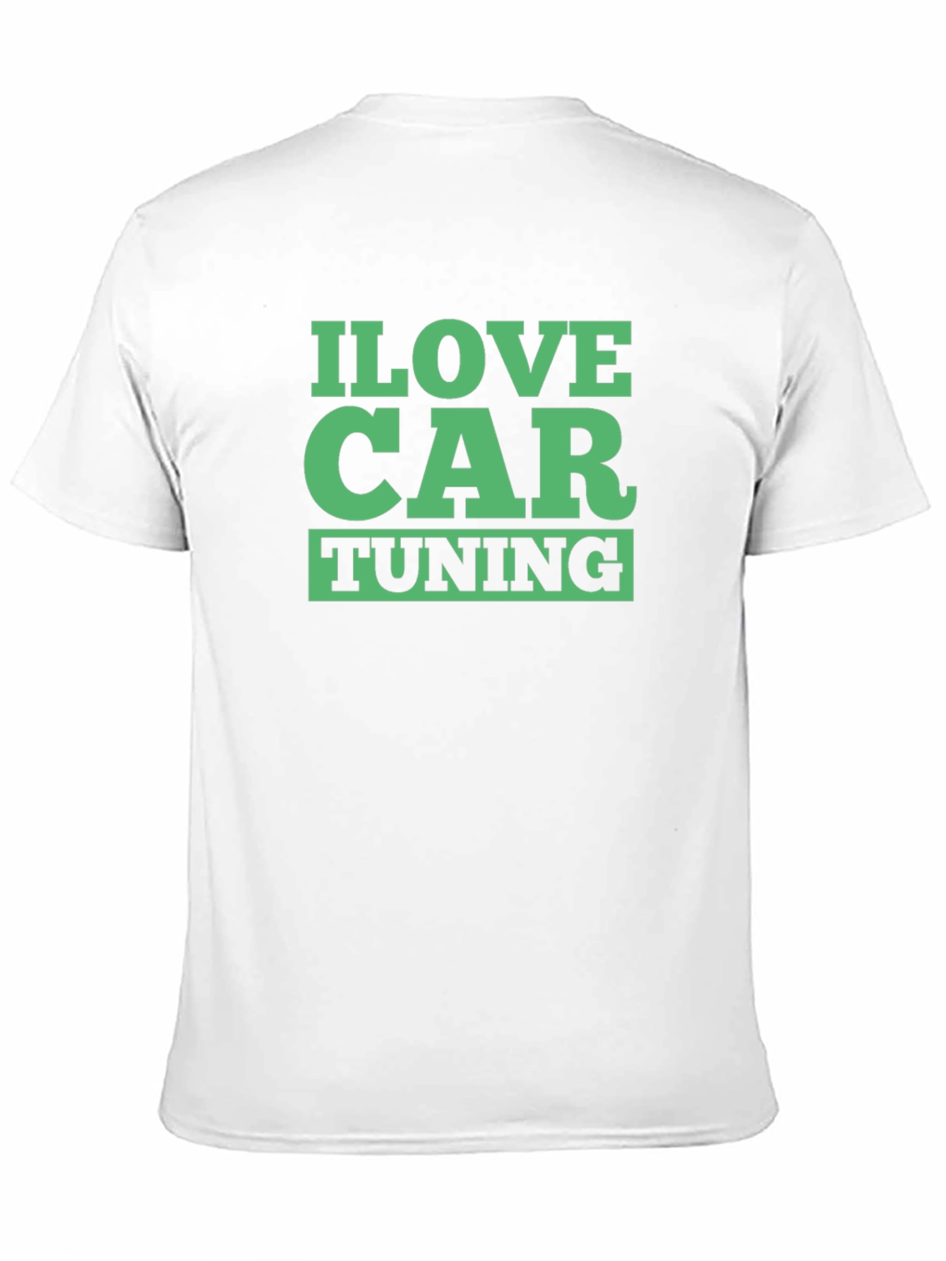 I Love Car Tuning Black T-Shirt