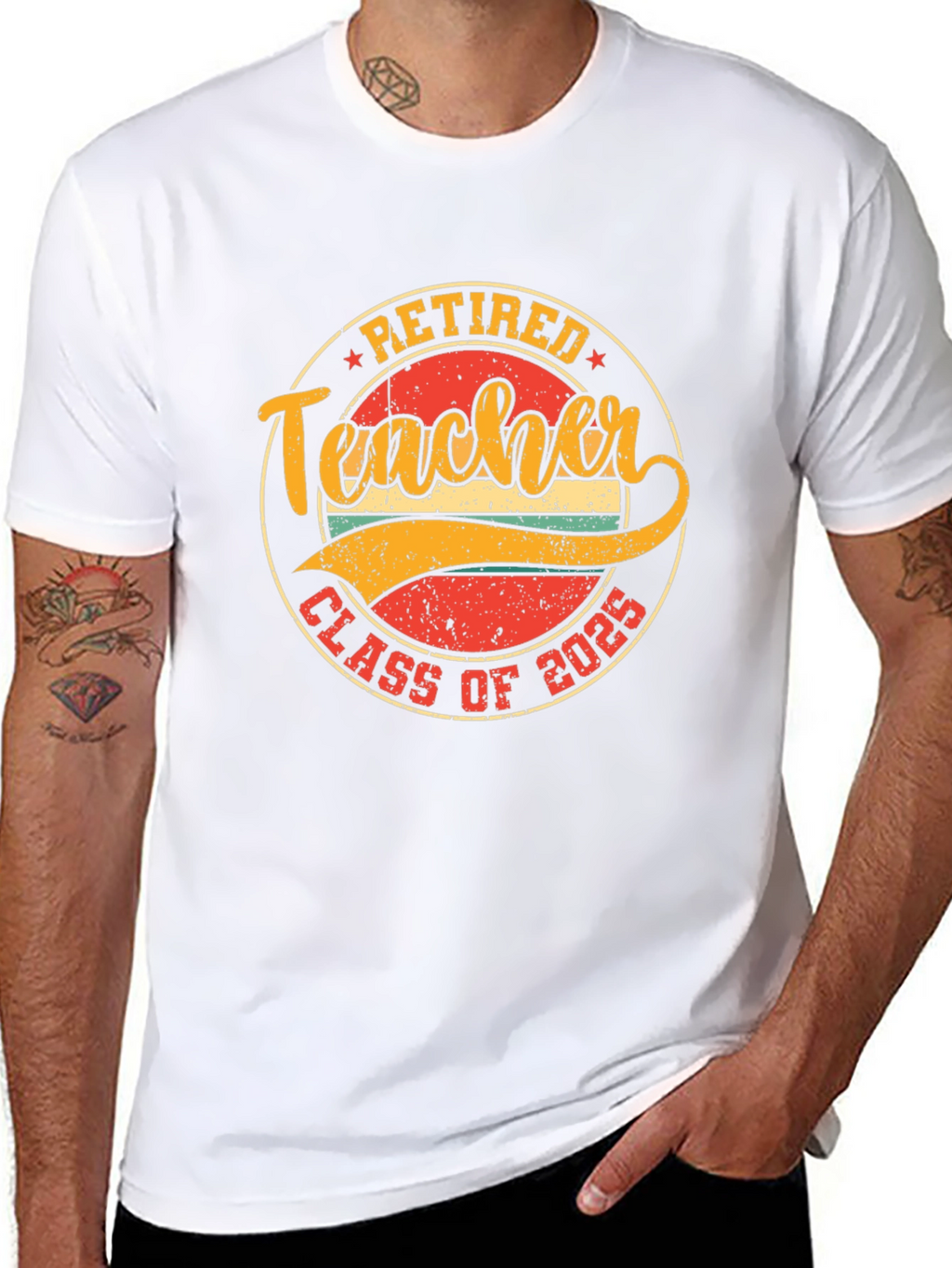 Retired Teacher Class of 2025 T-Shirt