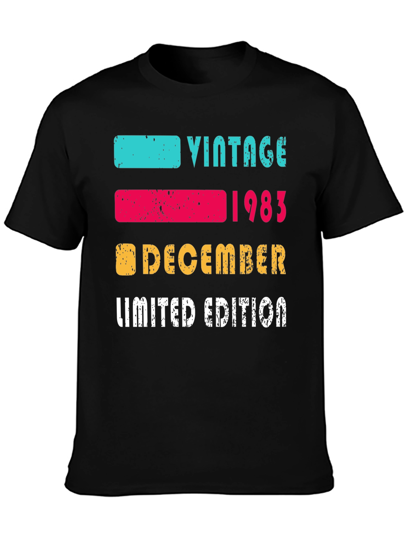 Vintage 1983 December Limited Edition T-Shirt