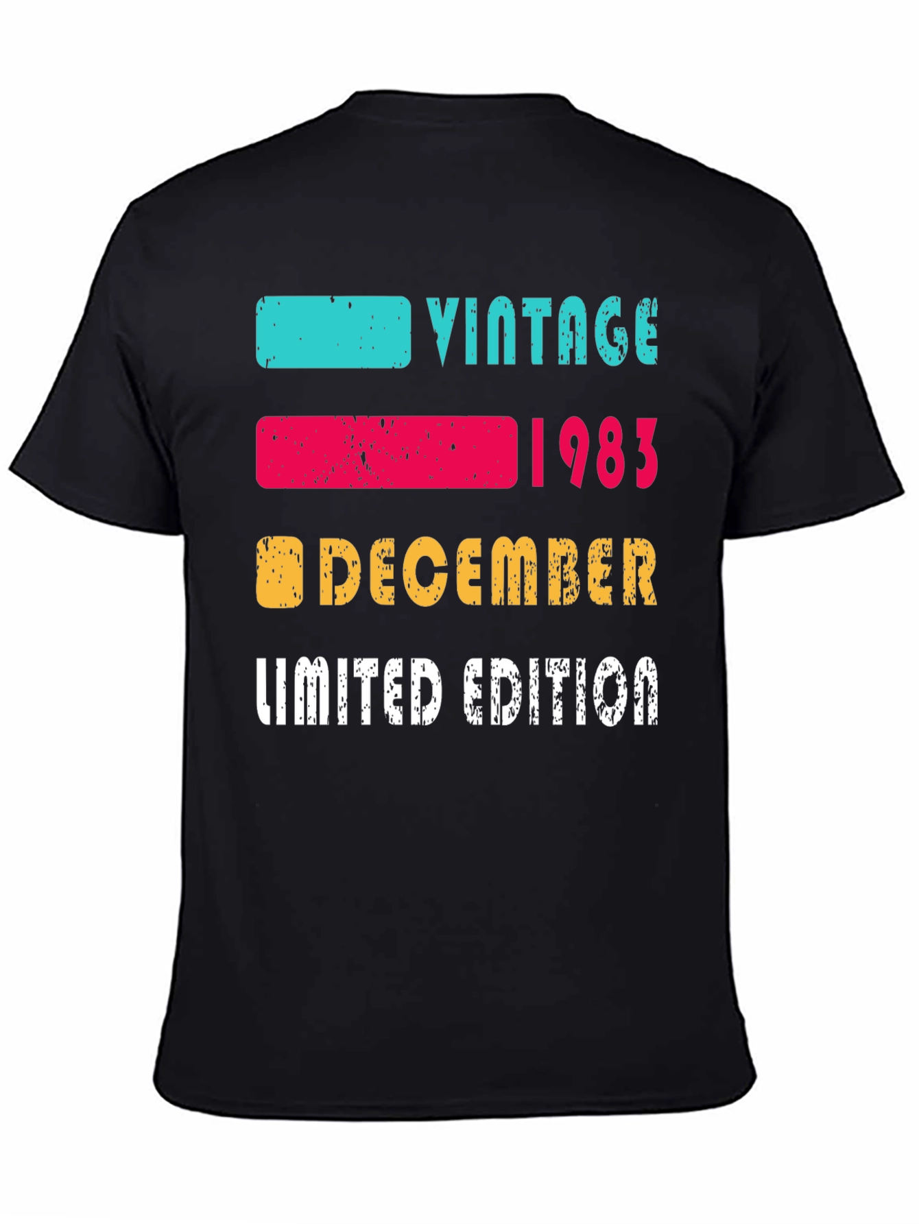 Vintage 1983 December Limited Edition T-Shirt