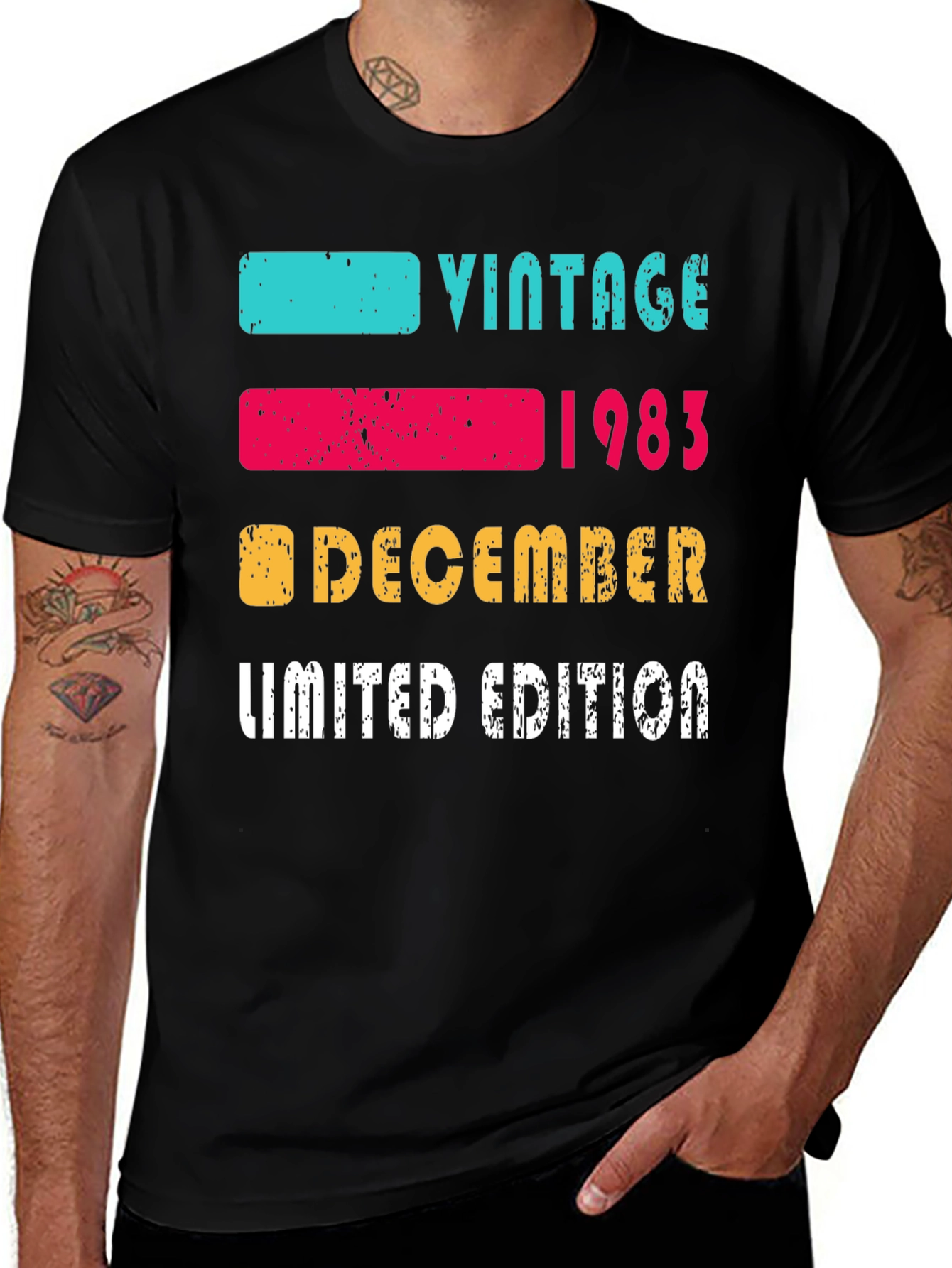 Vintage 1983 December Limited Edition T-Shirt
