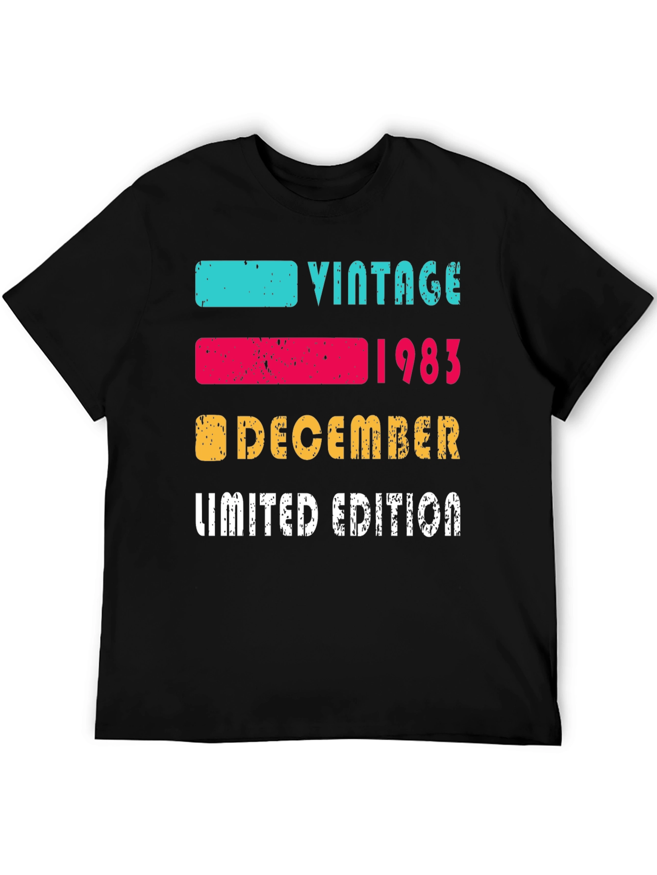Vintage 1983 December Limited Edition T-Shirt