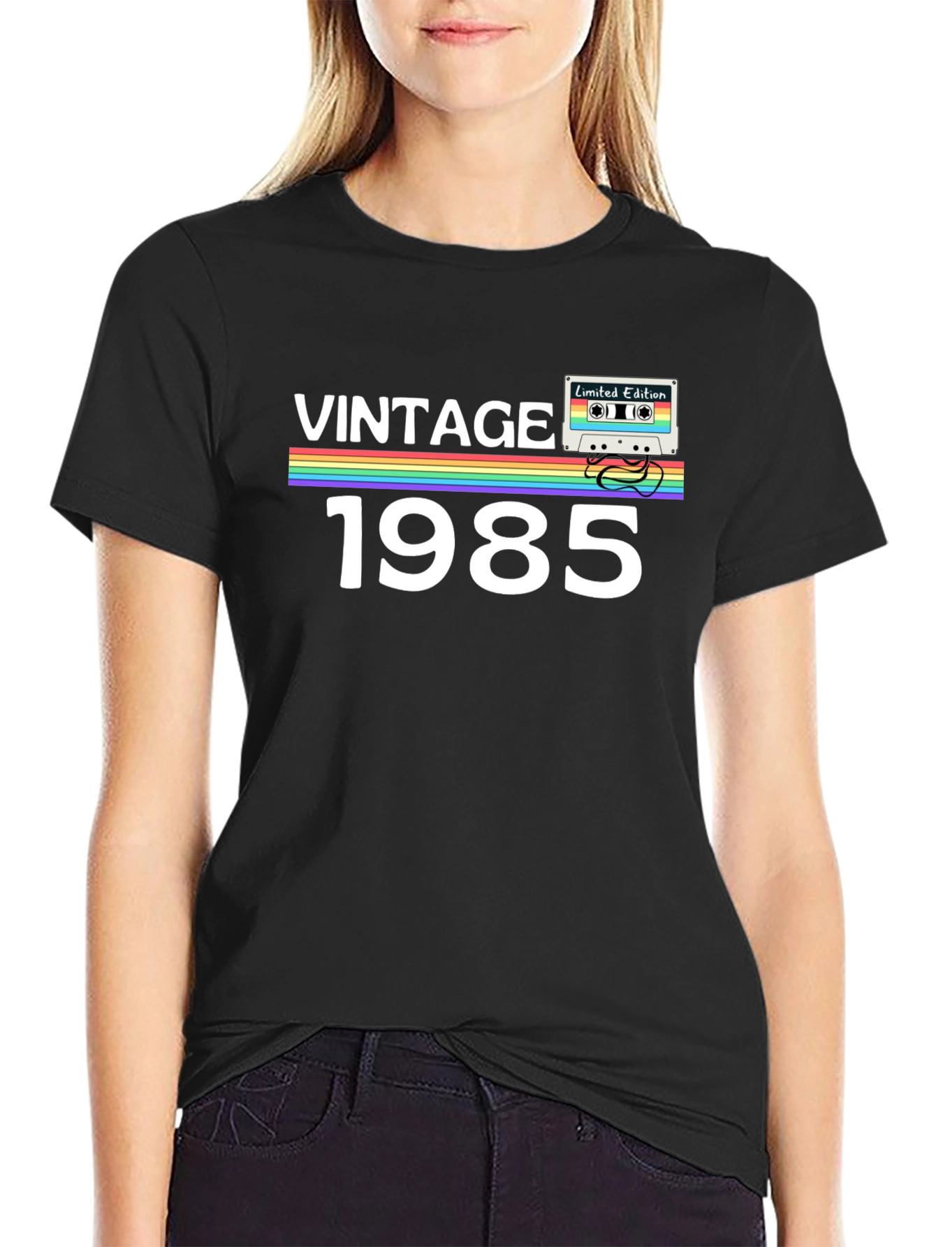 Vintage 1985 Cassette Tape T-Shirt - Retro Birthday Gift