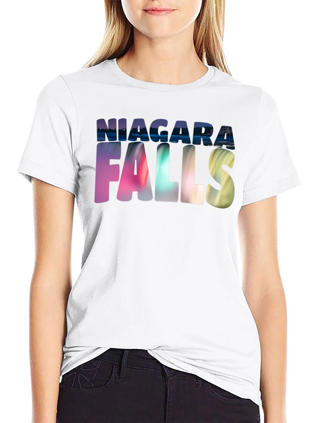 Niagara Falls Graphic Tee - Tourist Souvenir