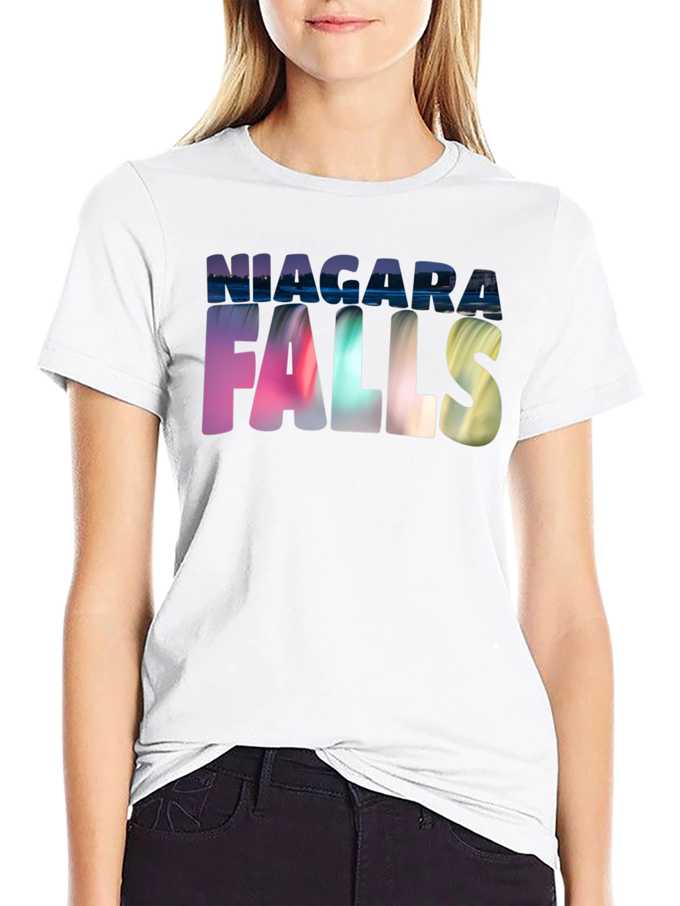 Niagara Falls Graphic Tee - Tourist Souvenir