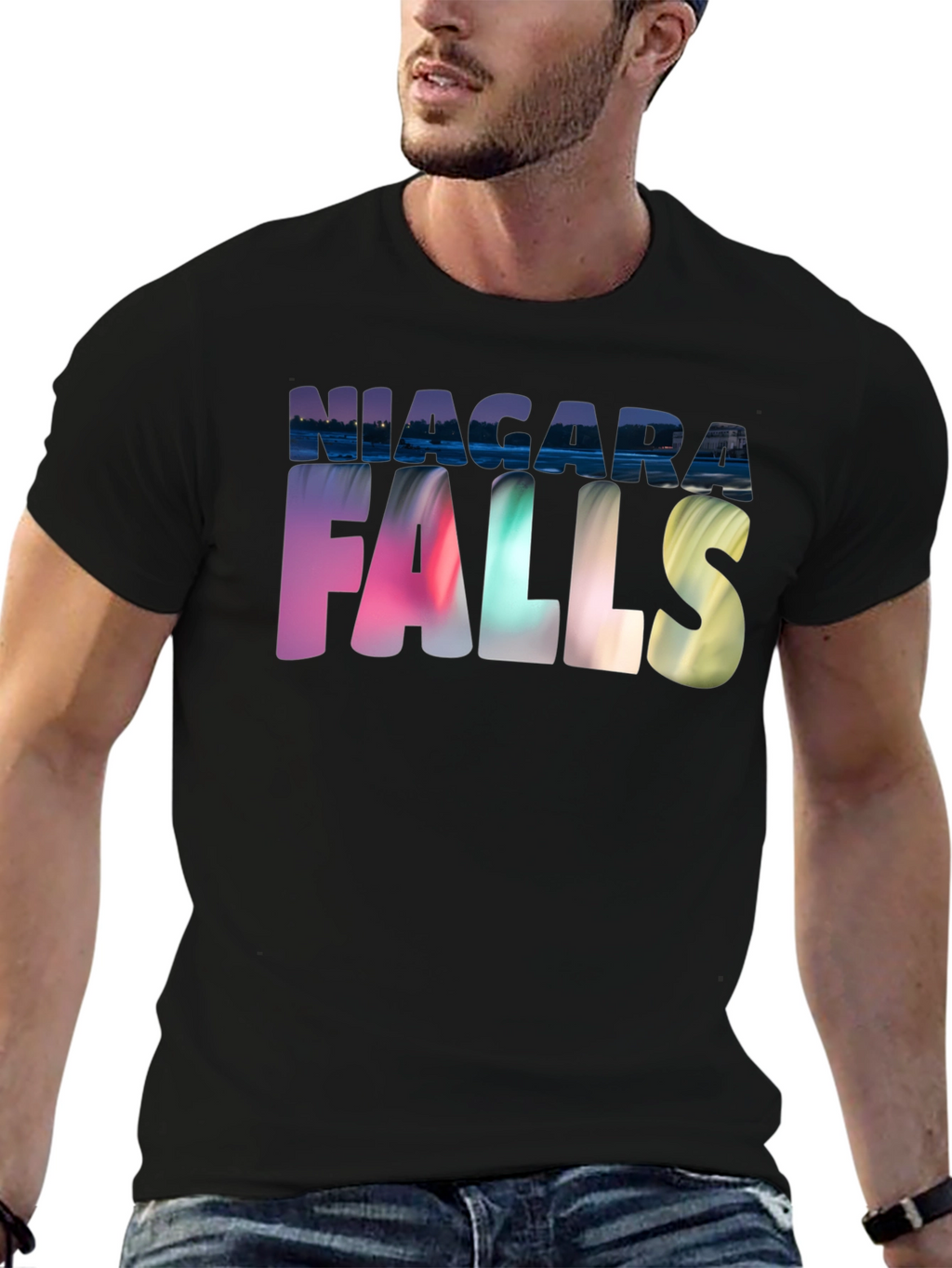Niagara Falls Graphic Tee - Tourist Souvenir
