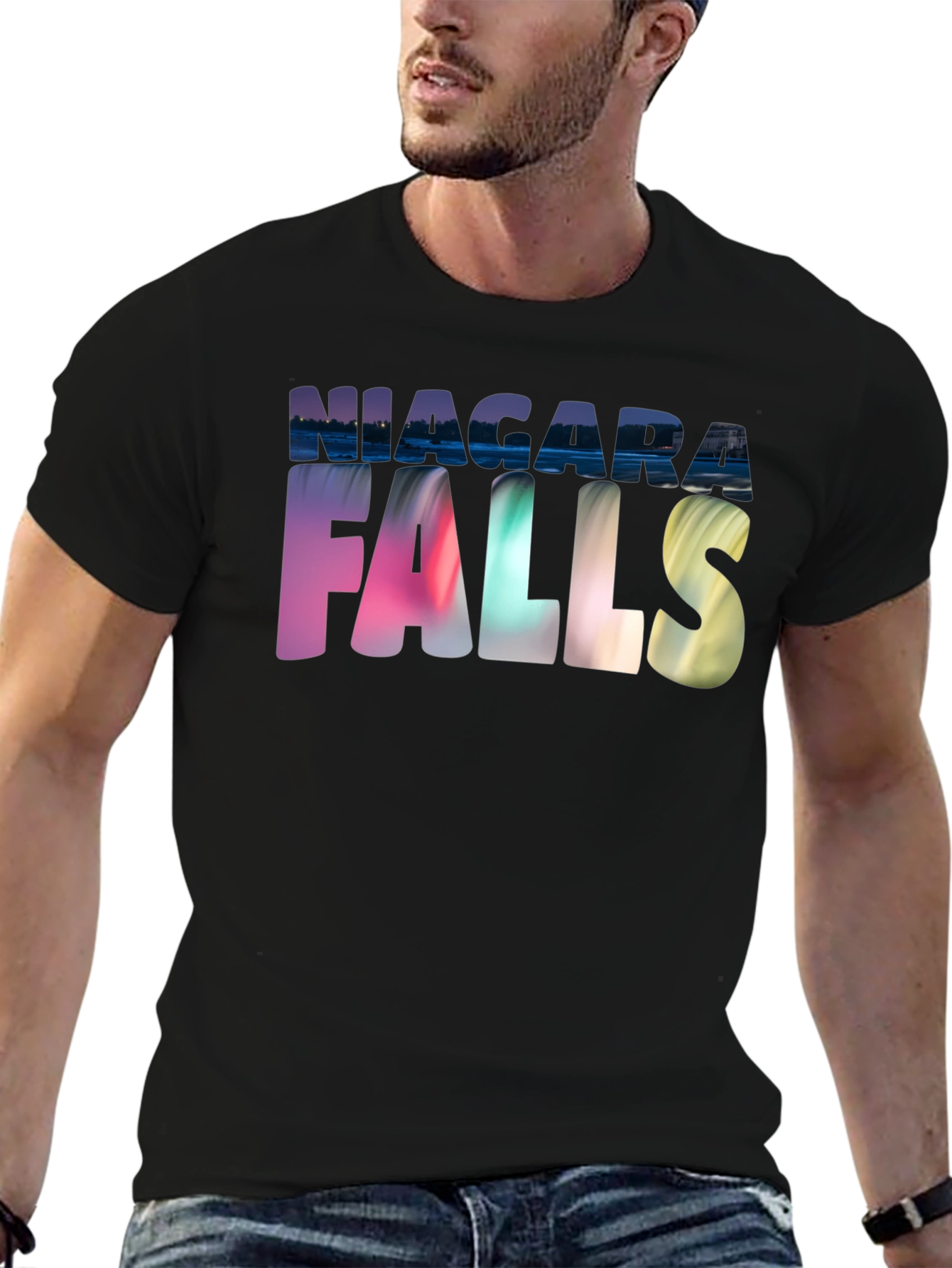 Niagara Falls Graphic Tee - Tourist Souvenir