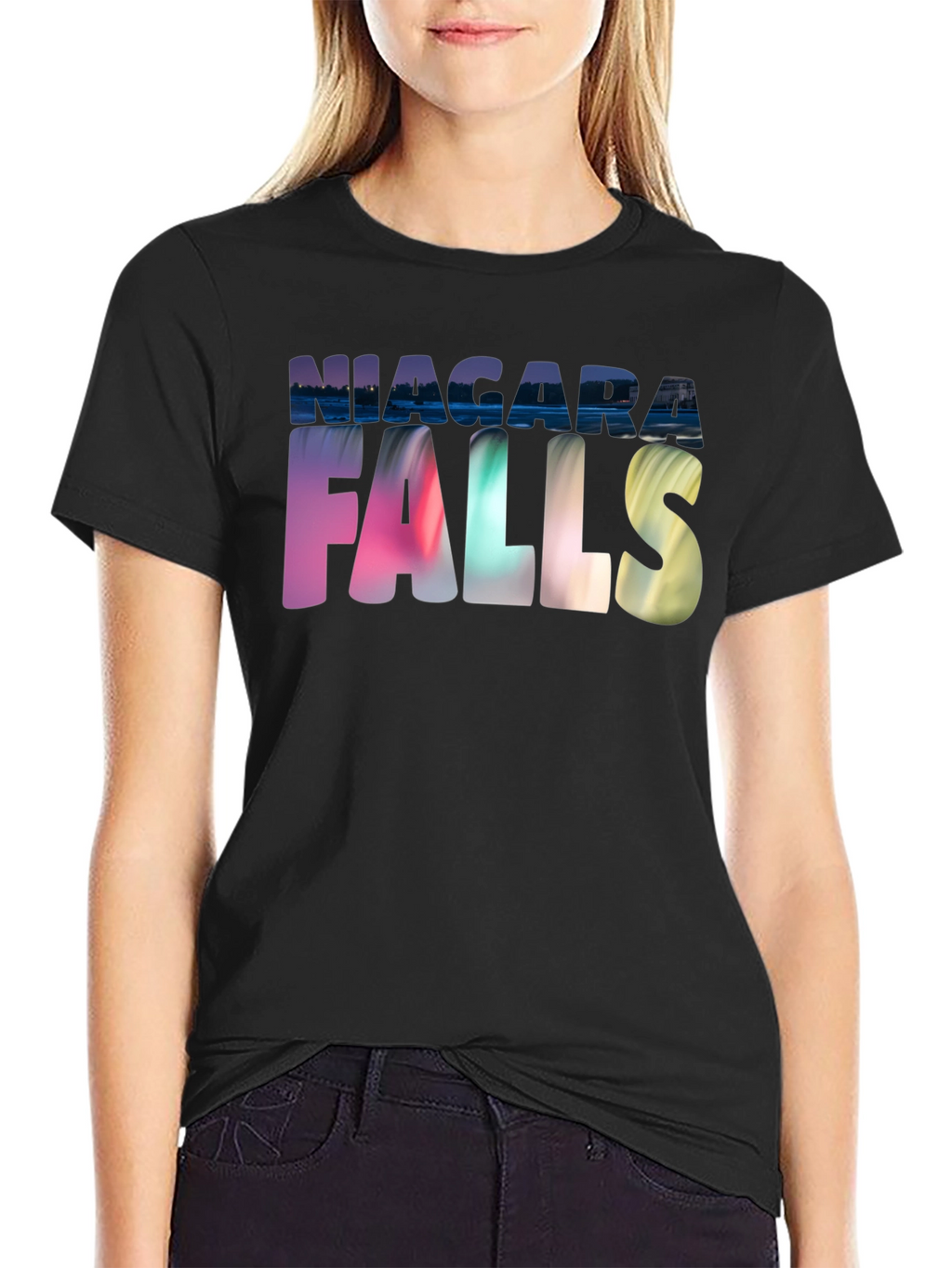 Niagara Falls Graphic Tee - Tourist Souvenir