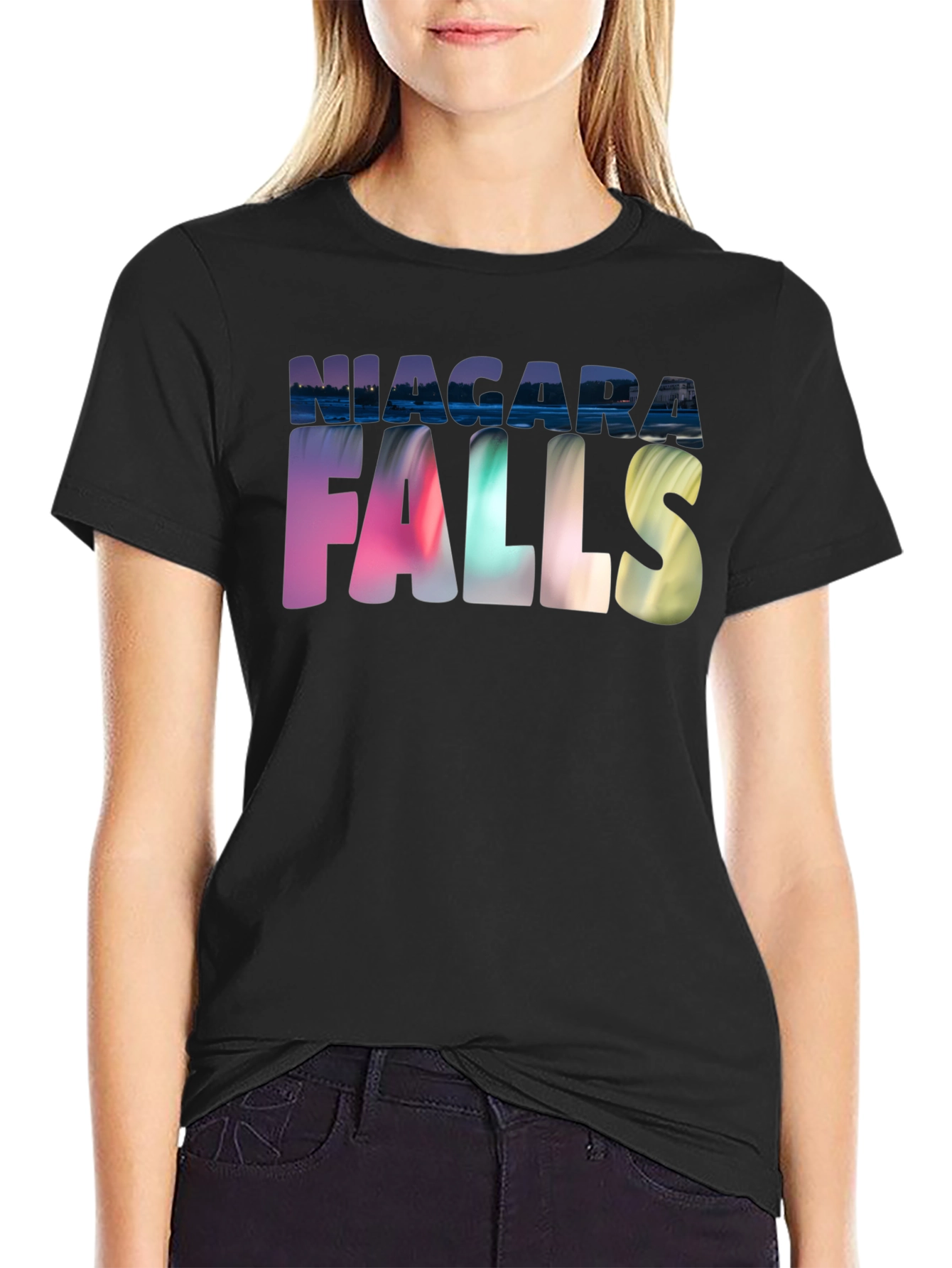 Niagara Falls Graphic Tee - Tourist Souvenir