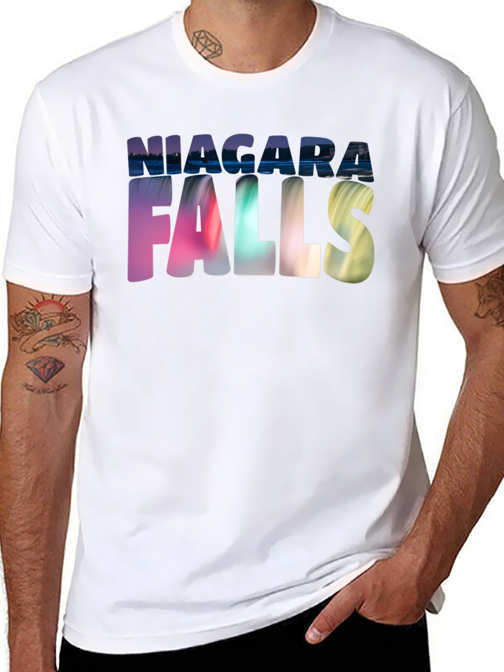 Niagara Falls Graphic Tee - Tourist Souvenir