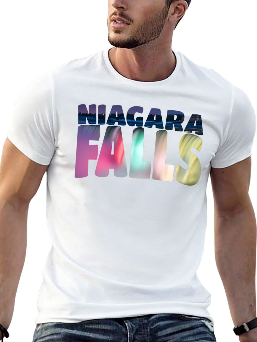 Niagara Falls Graphic Tee - Tourist Souvenir