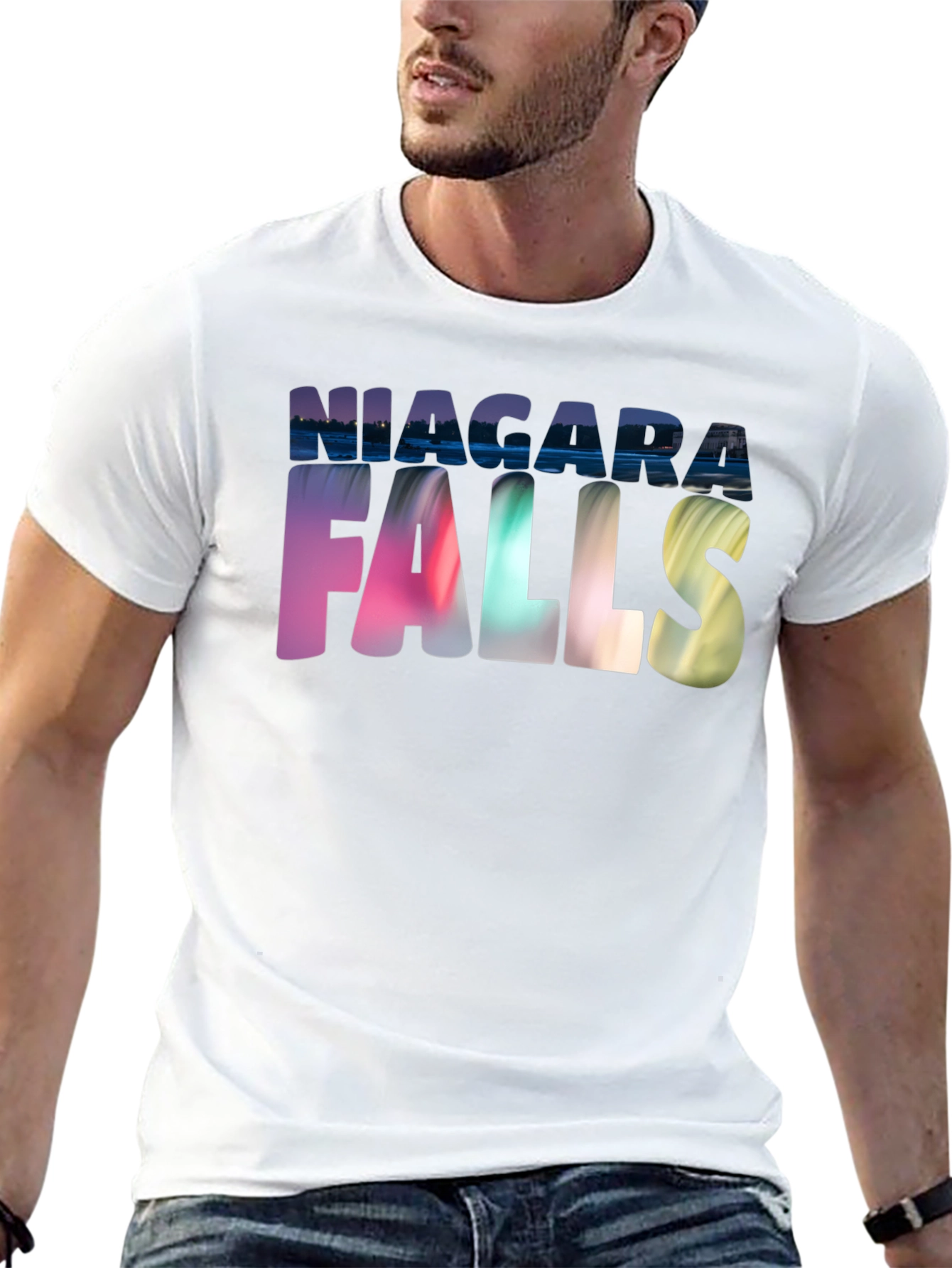 Niagara Falls Graphic Tee - Tourist Souvenir
