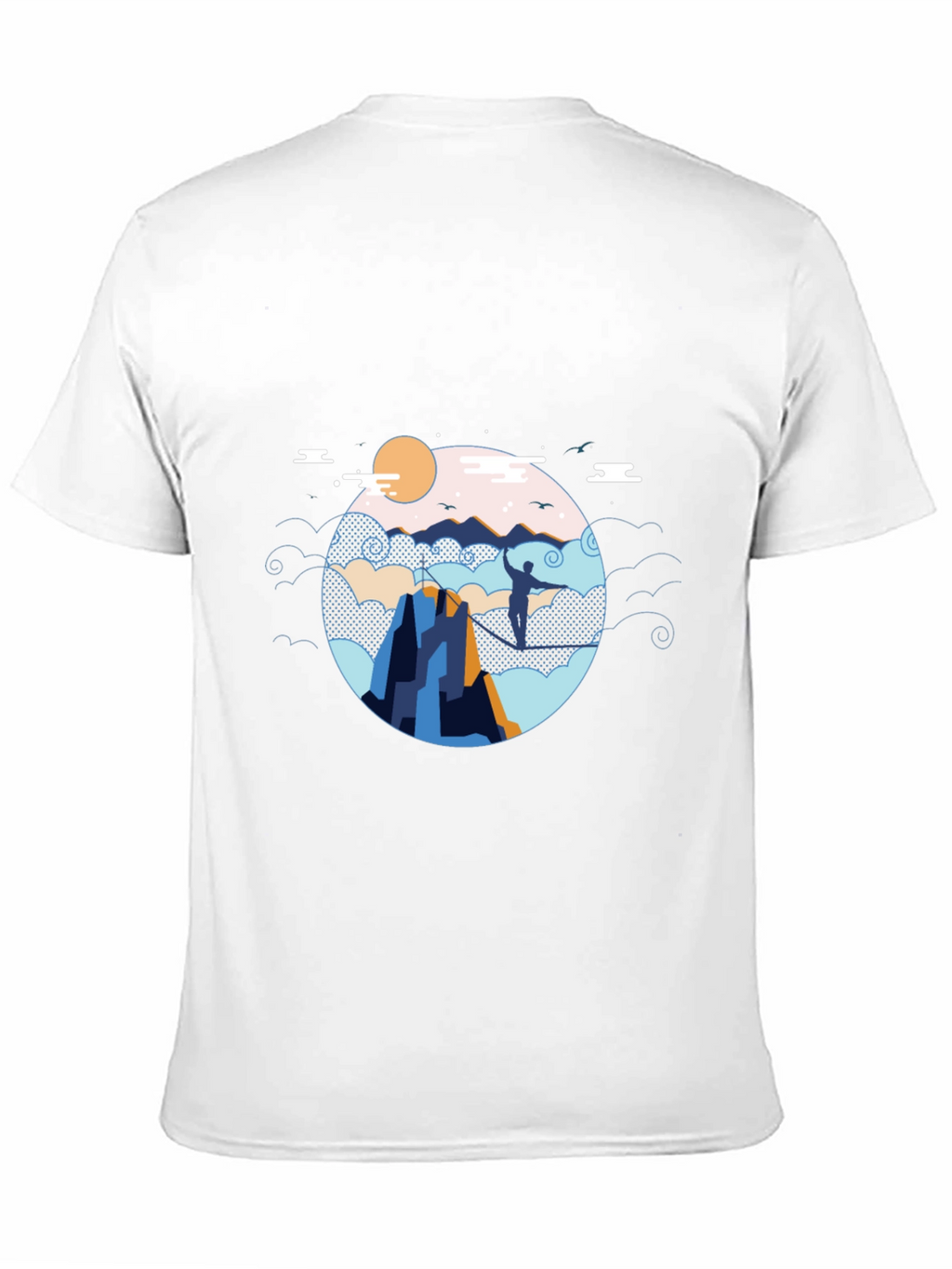Mountain Walker Black T-Shirt Adventure Graphic Tee