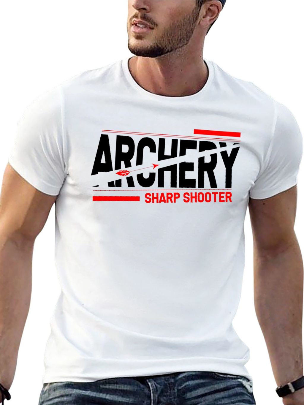 Archery Sharp Shooter Black T-Shirt