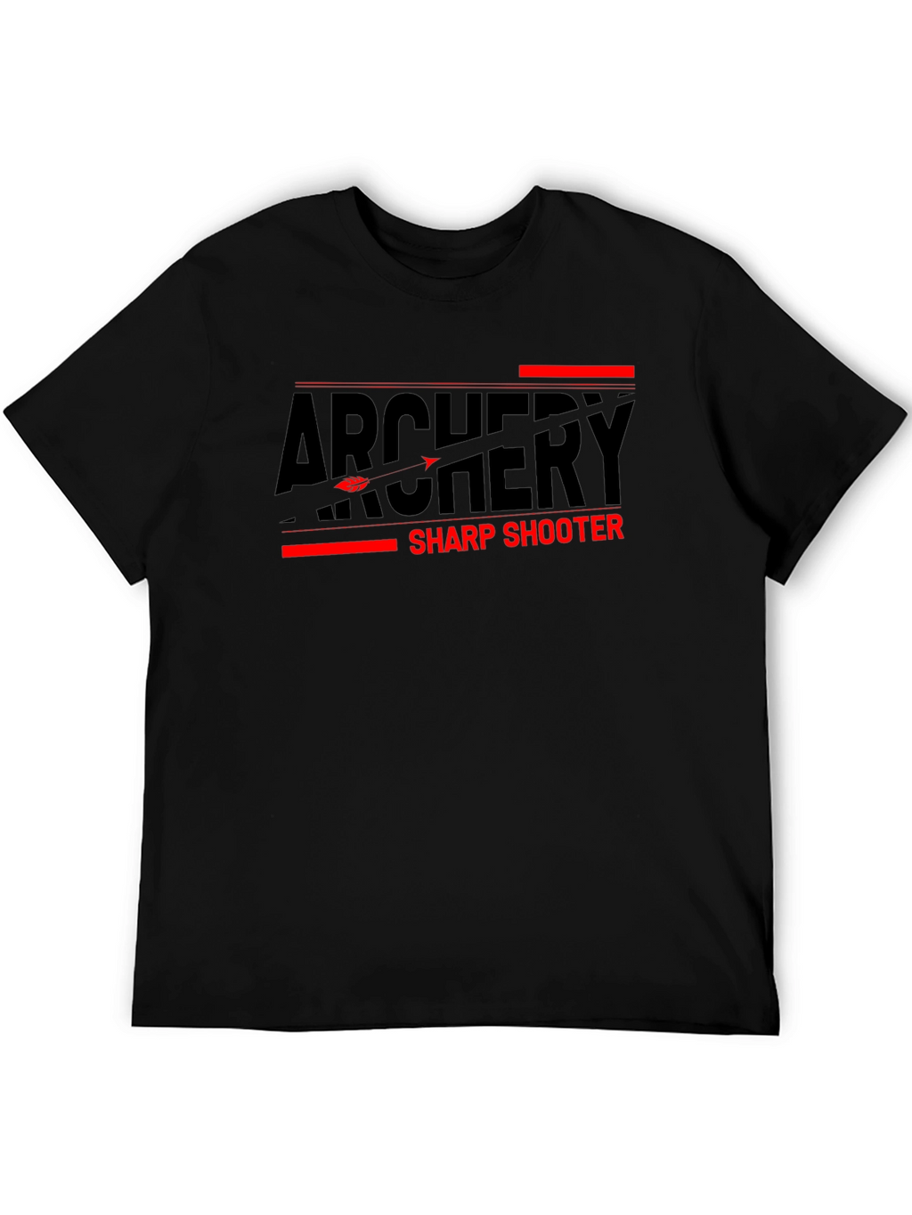 Archery Sharp Shooter Black T-Shirt