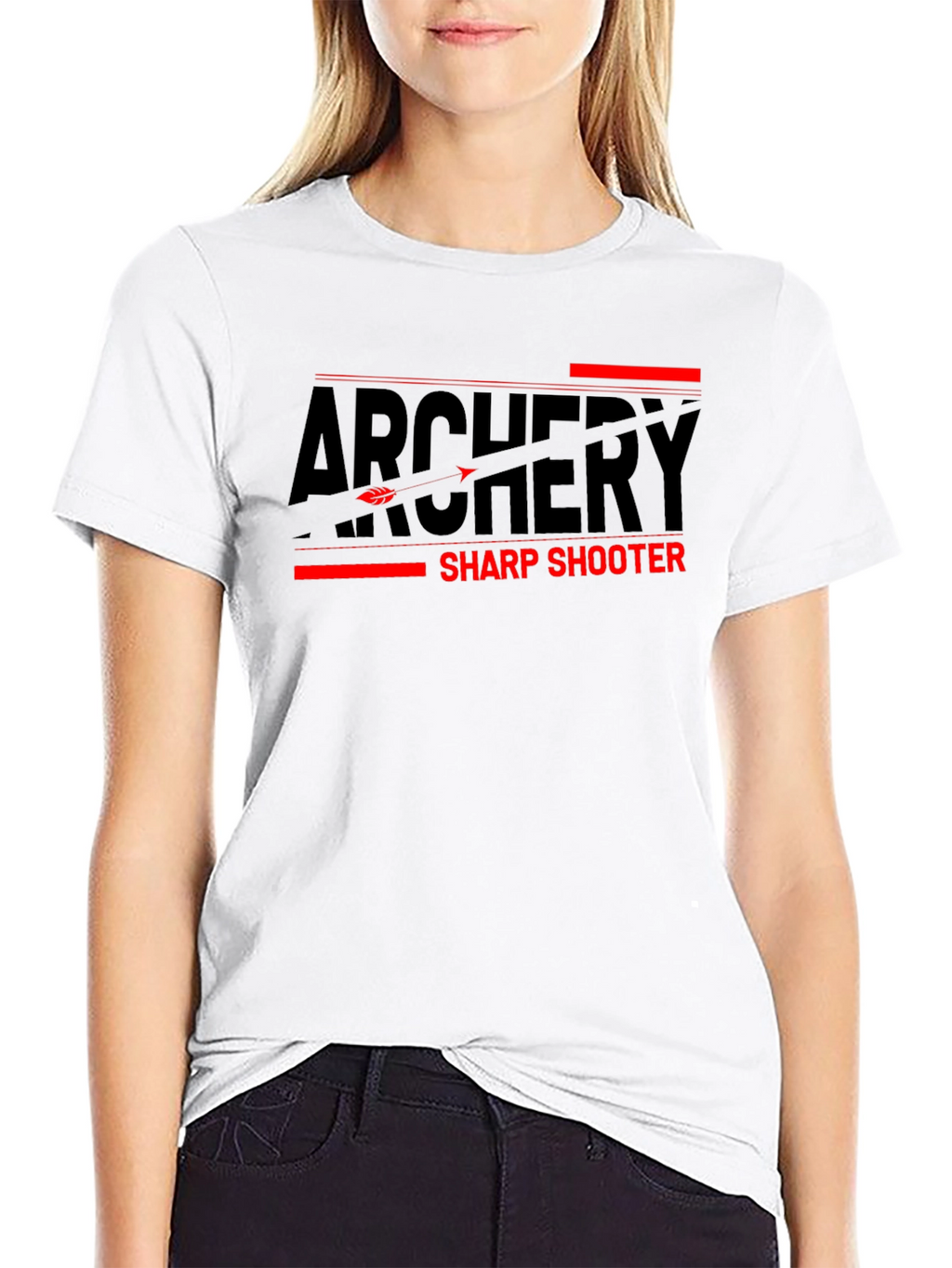 Archery Sharp Shooter Black T-Shirt