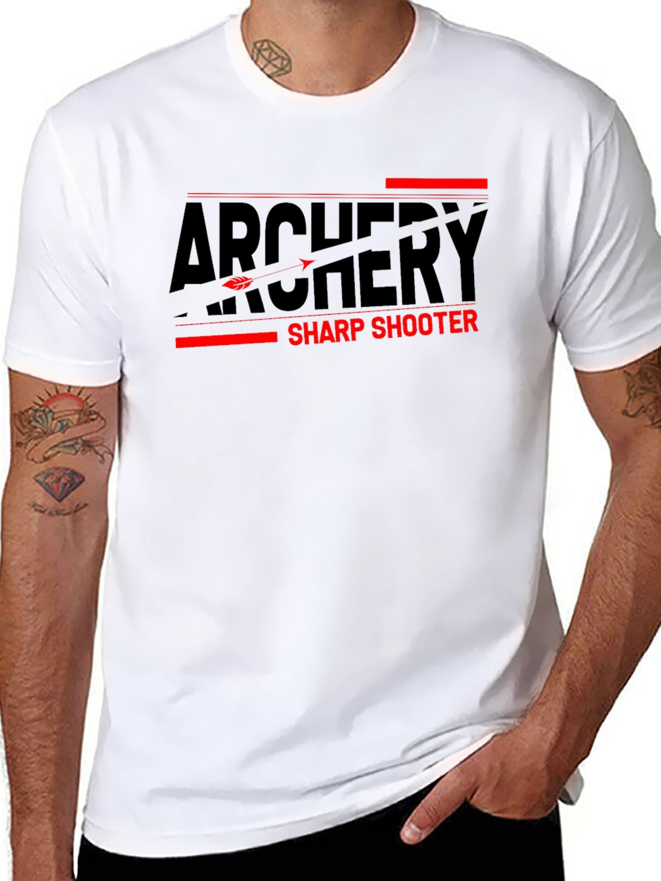 Archery Sharp Shooter Black T-Shirt