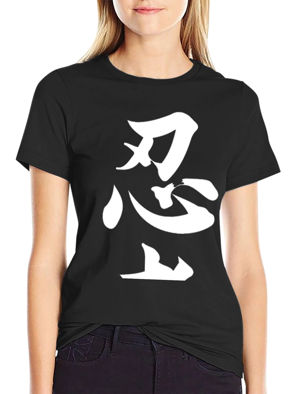 Ninja Kanji Graphic Tee - Black