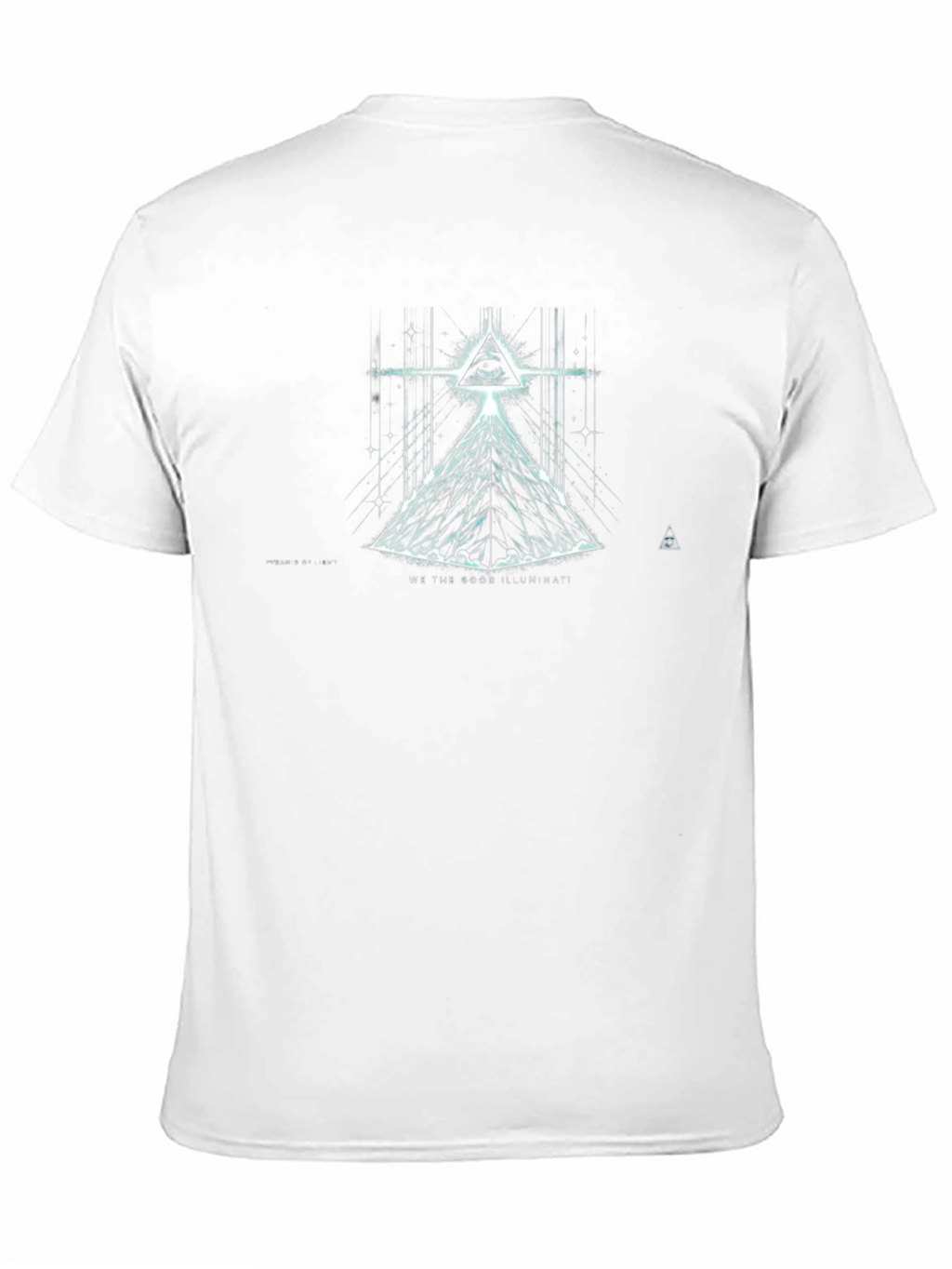 Illuminati Graphic Black T-Shirt