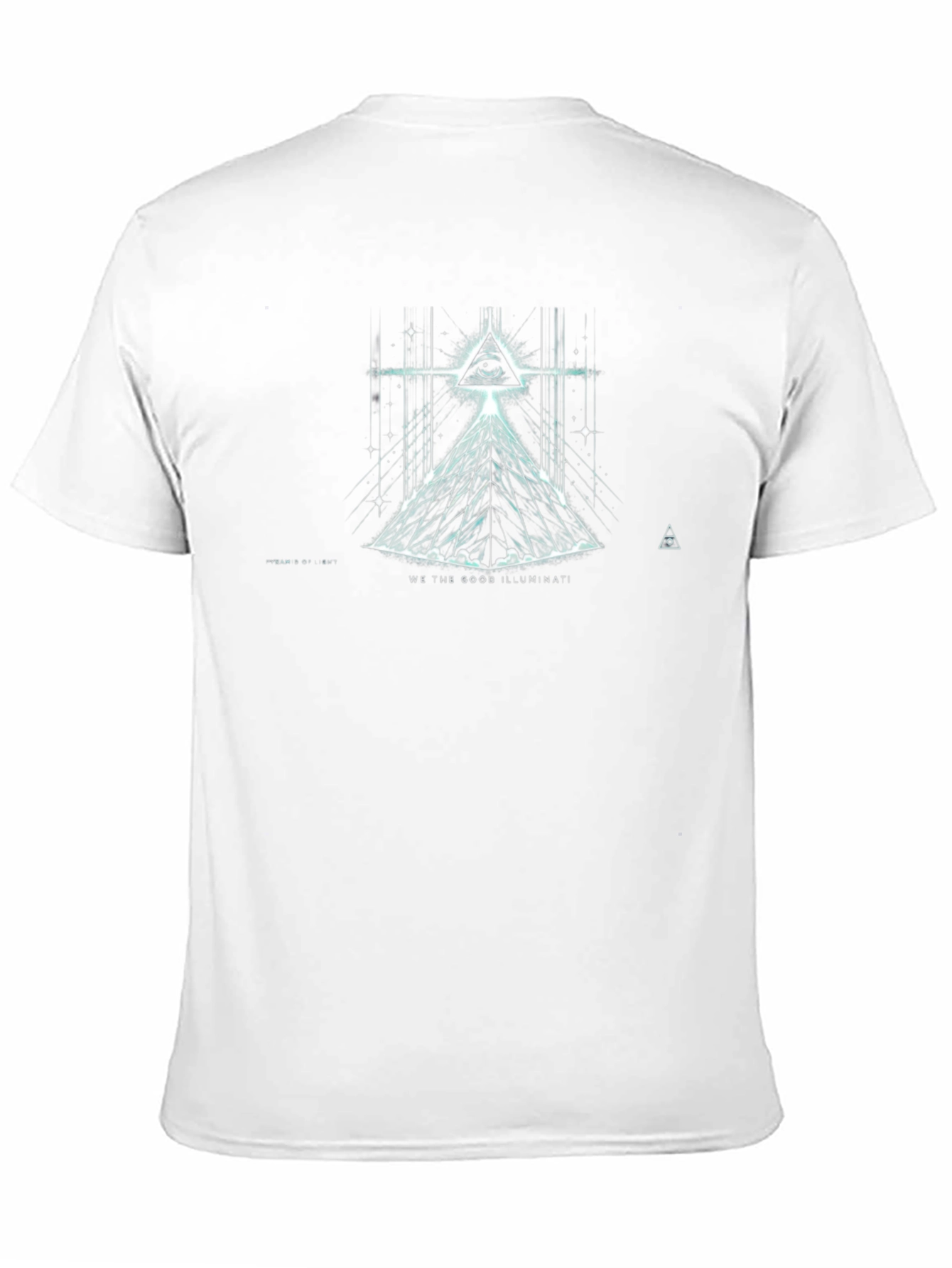 Illuminati Graphic Black T-Shirt