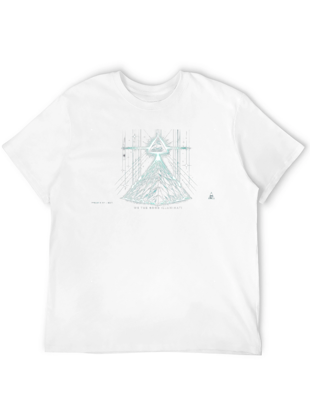 Illuminati Graphic Black T-Shirt