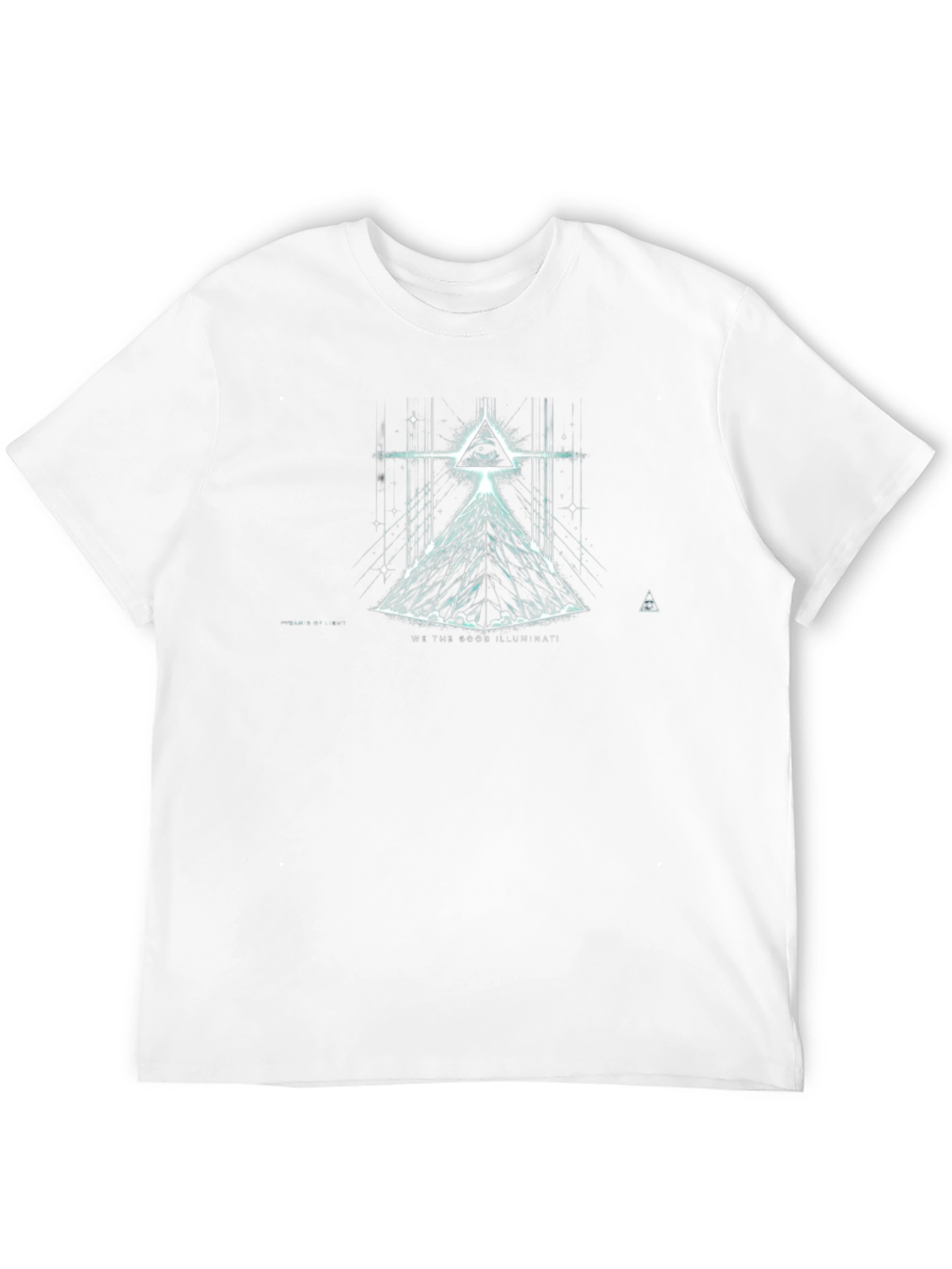Illuminati Graphic Black T-Shirt