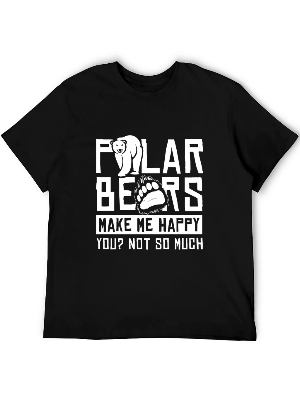 Polar Bears Funny Graphic T-Shirt - Unisex