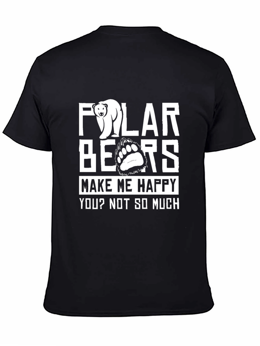 Polar Bears Funny Graphic T-Shirt - Unisex