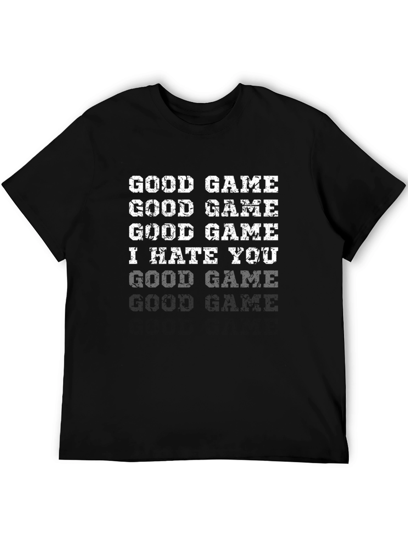 Funny Gamer T-Shirt - Good Game I Hate You