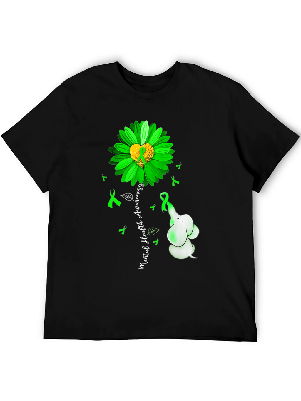 Mental Health Awareness Elephant T-Shirt