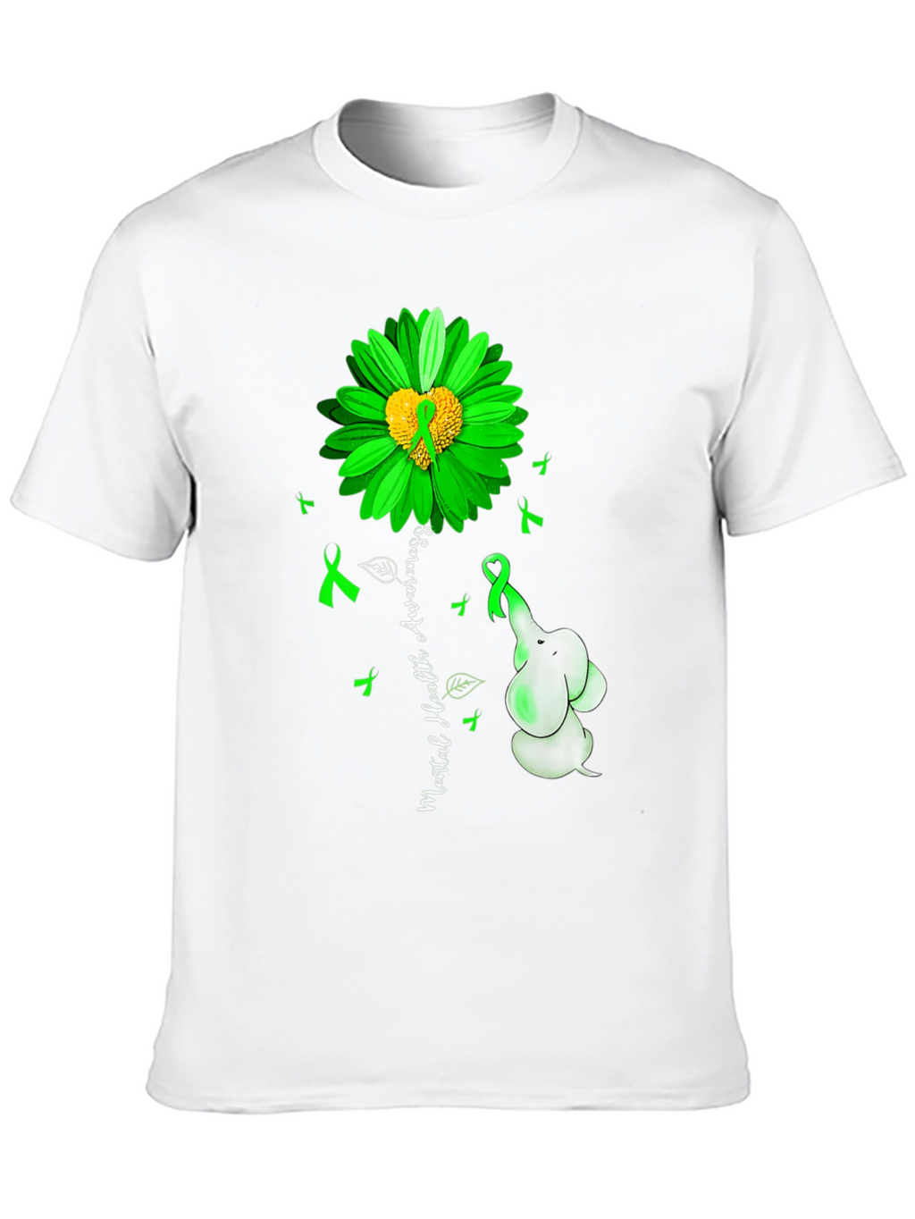 Mental Health Awareness Elephant T-Shirt