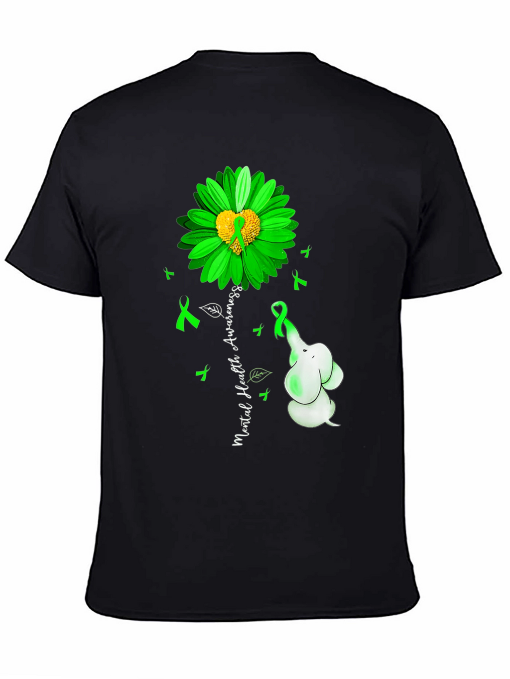 Mental Health Awareness Elephant T-Shirt