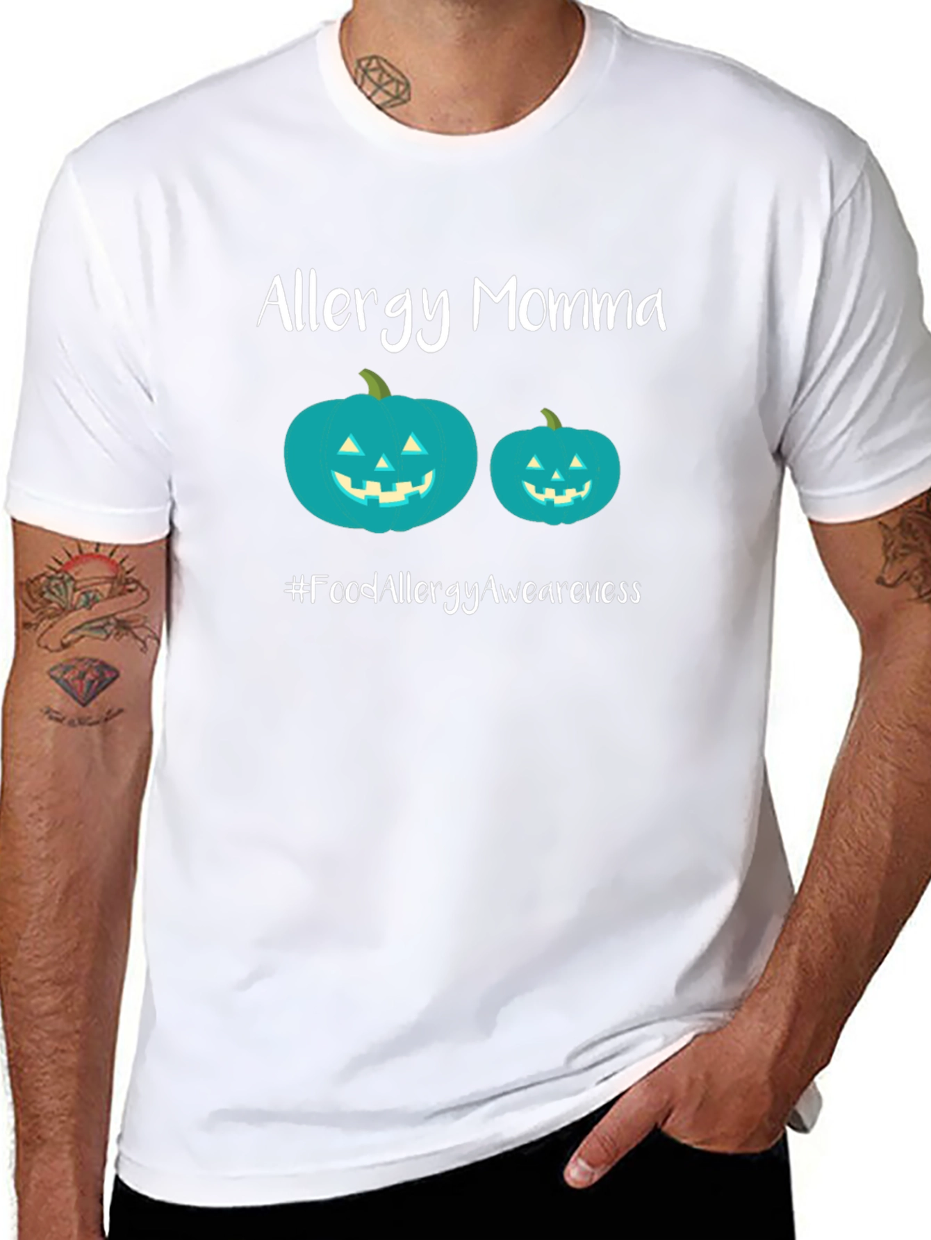 Allergy Momma Pumpkin T-Shirt