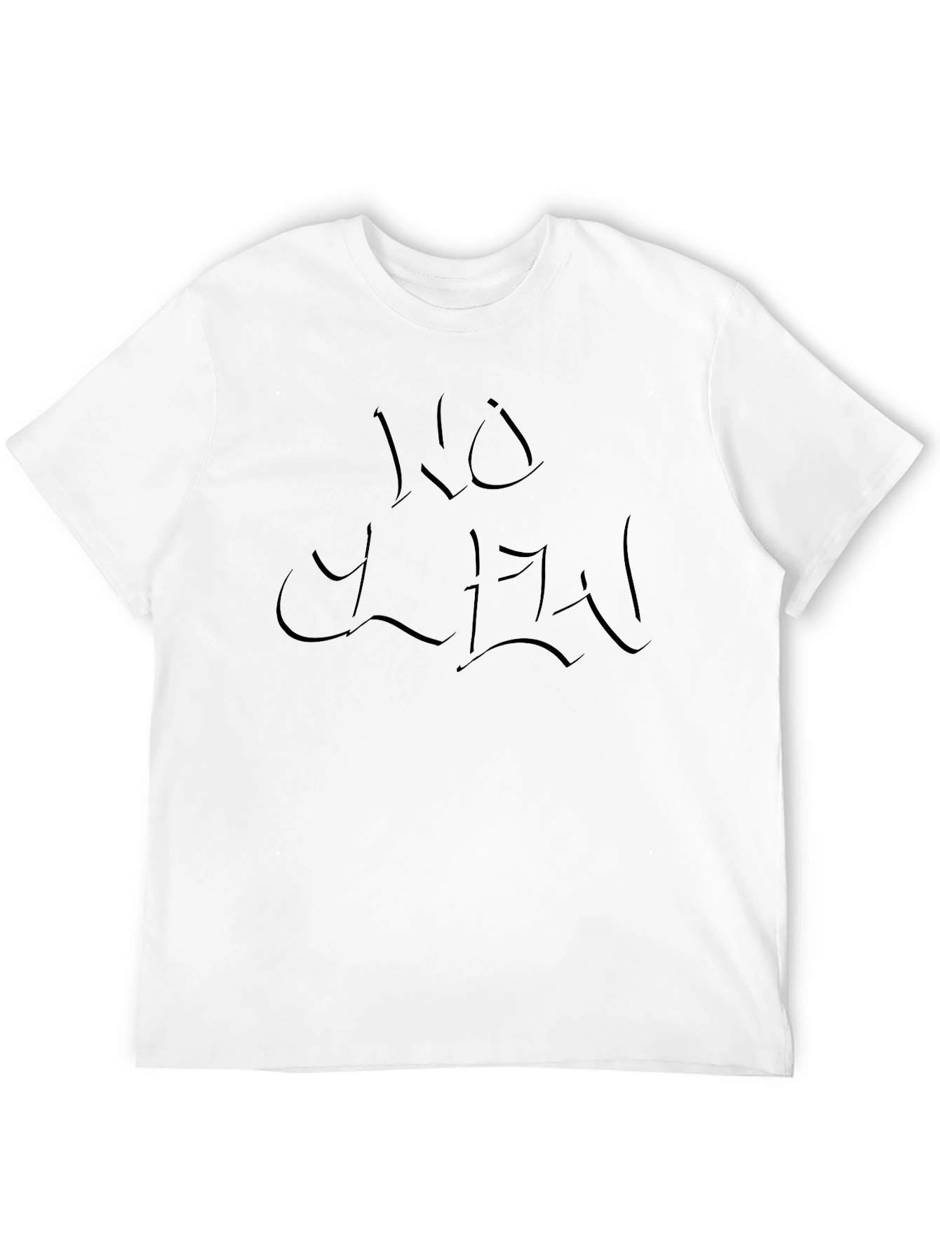 Mens Black Graphic Tee - NO LIMIT