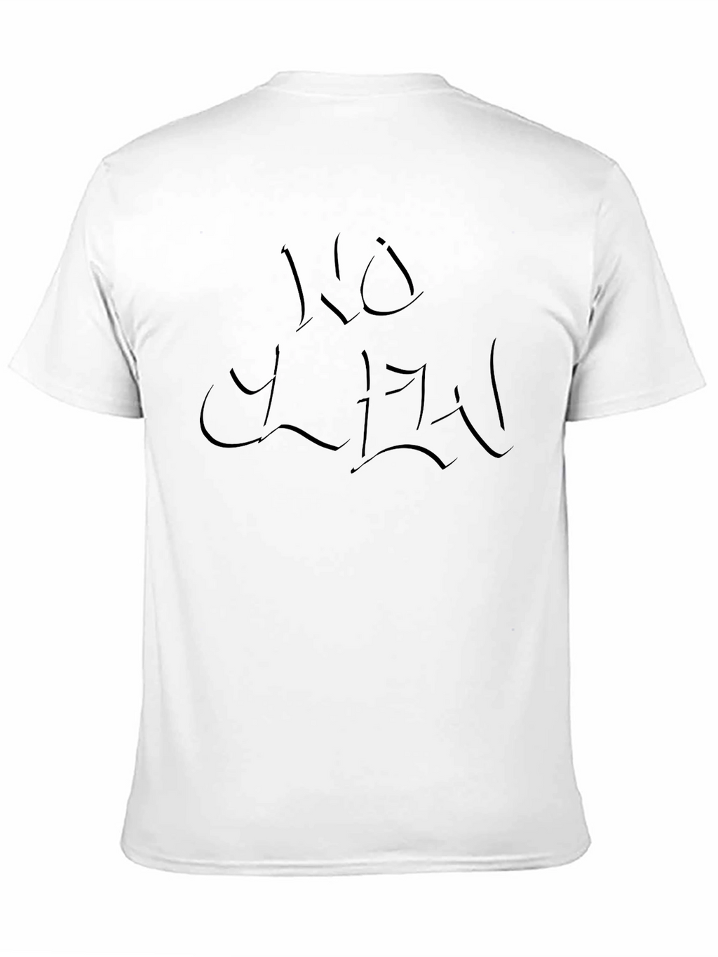 Mens Black Graphic Tee - NO LIMIT