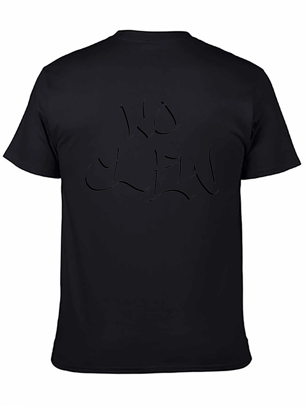Mens Black Graphic Tee - NO LIMIT