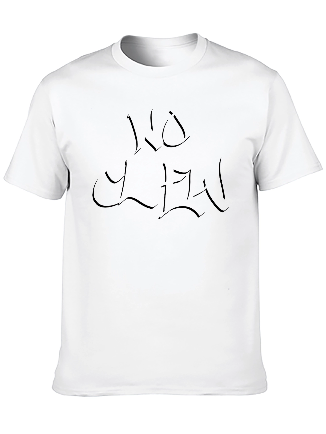 Mens Black Graphic Tee - NO LIMIT