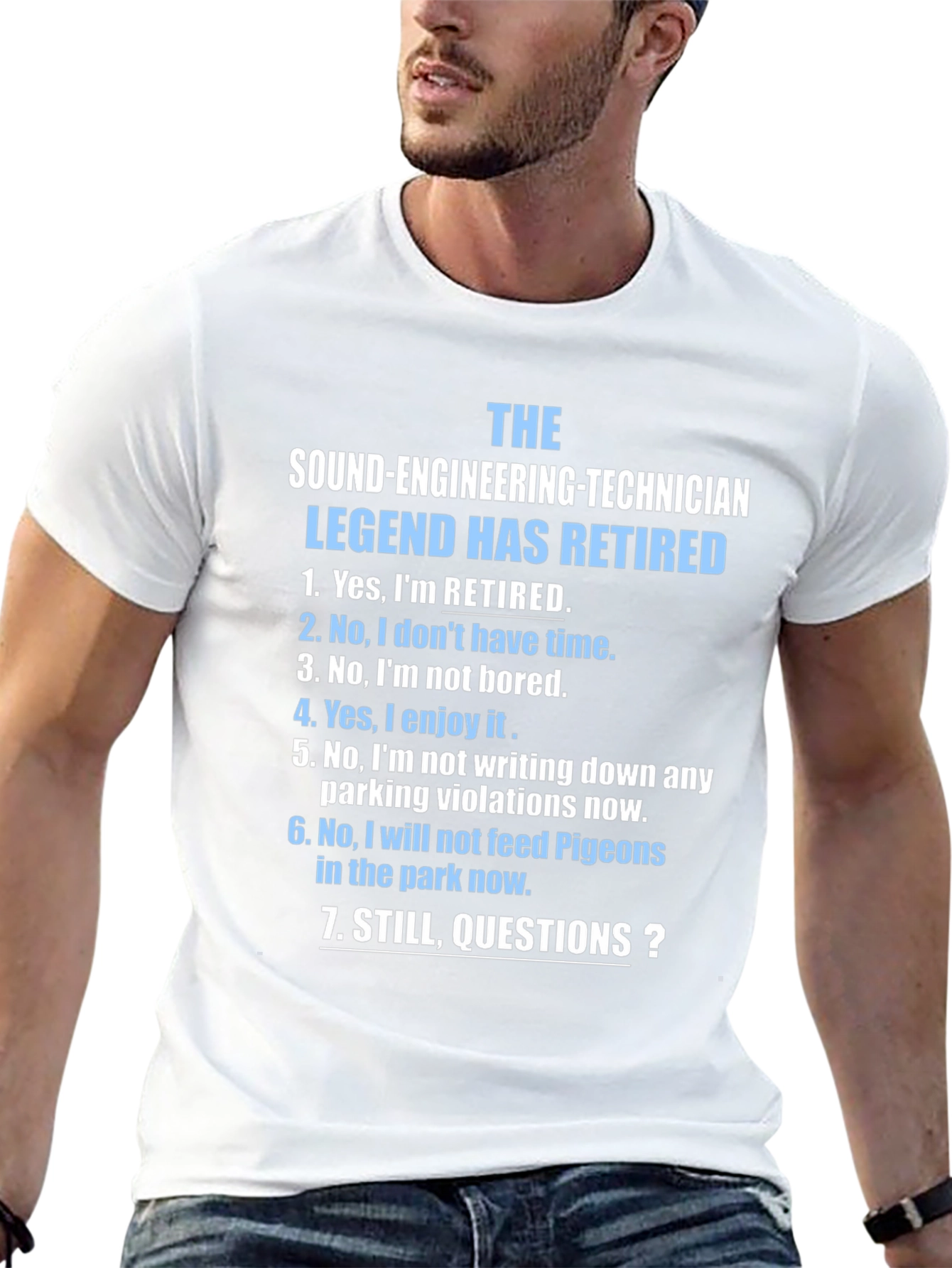 Retired Sound Engineering Technician T-Shirt