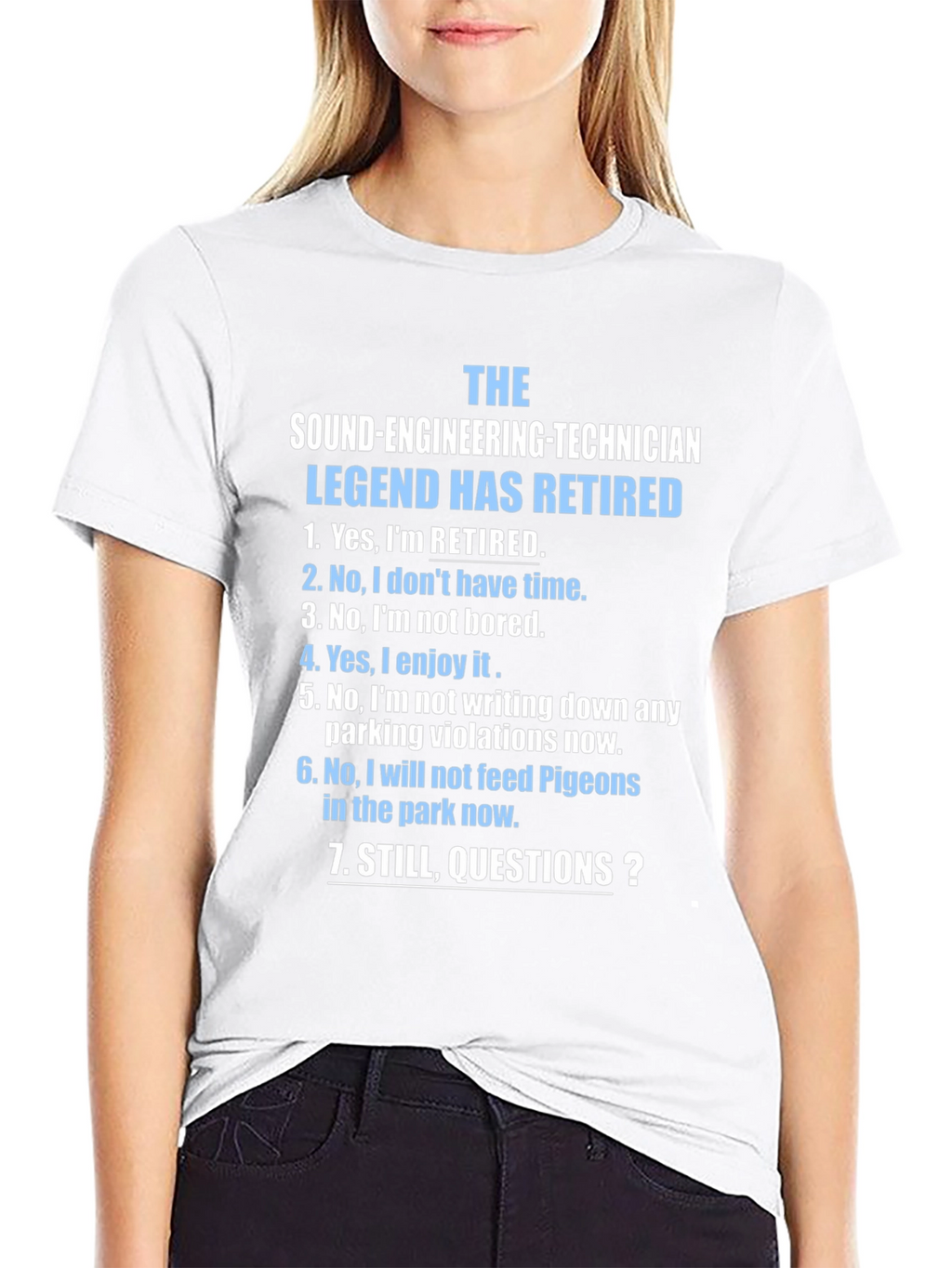 Retired Sound Engineering Technician T-Shirt