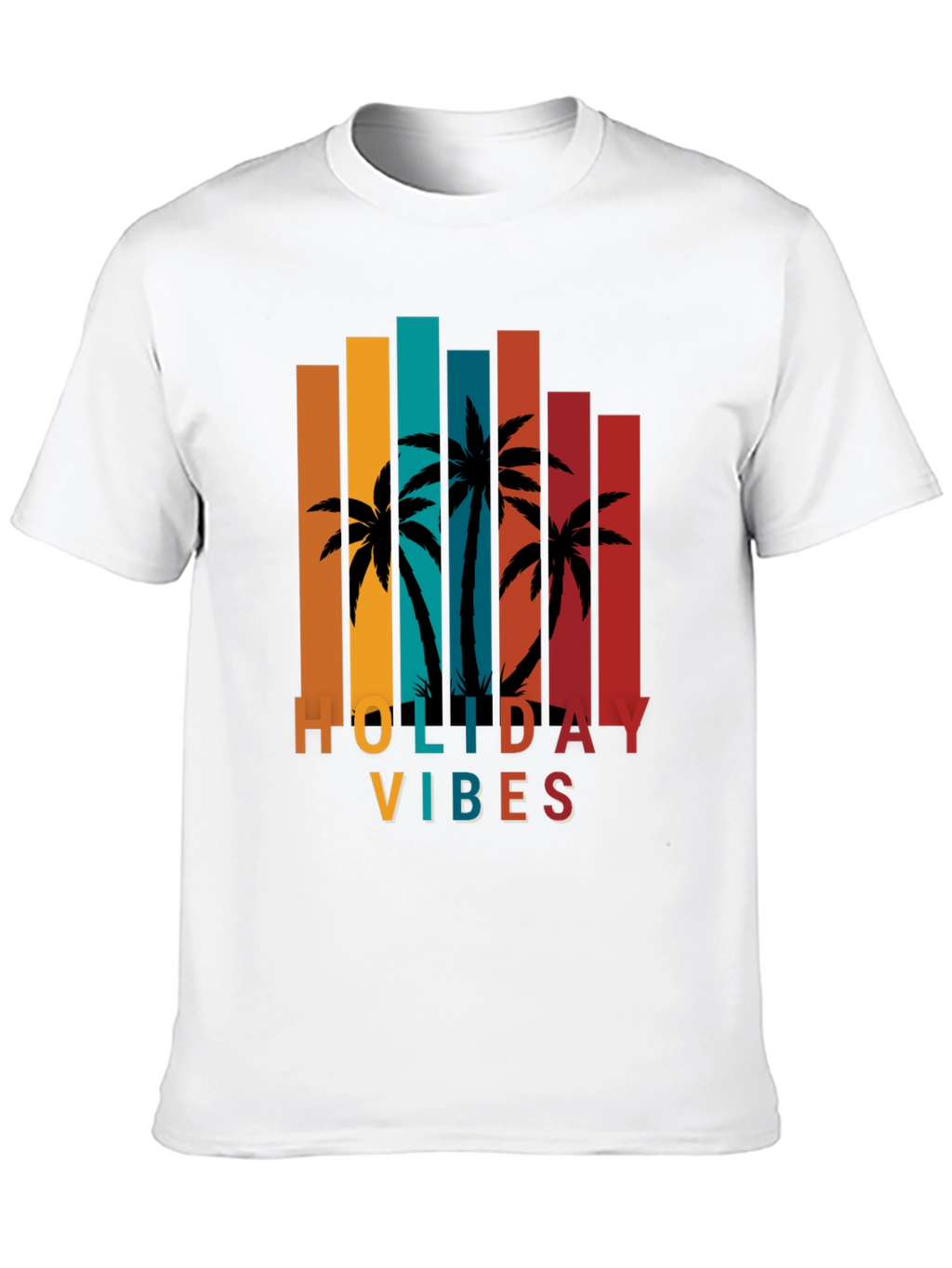 Holiday Vibes Palm Tree T-Shirt