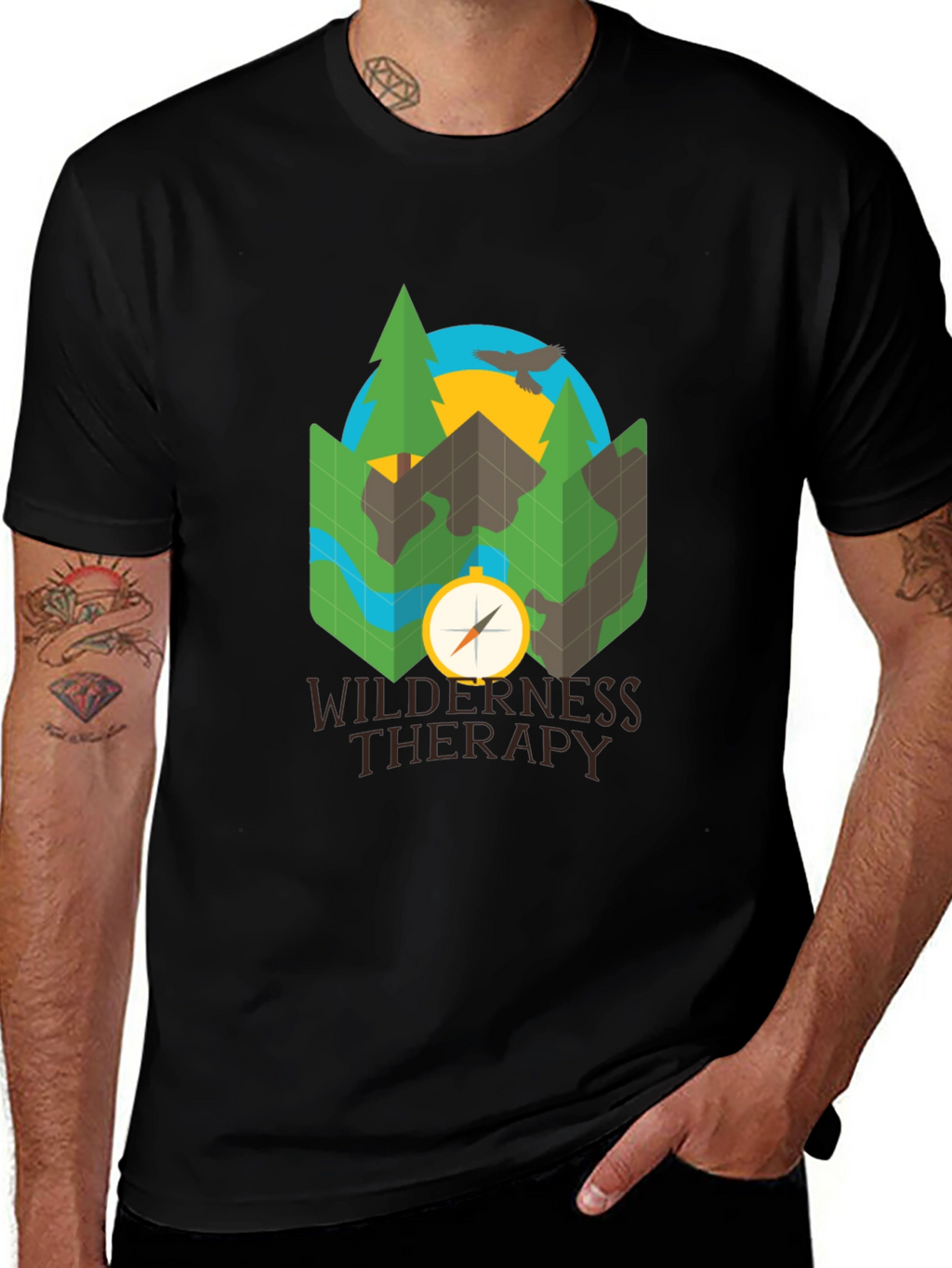 Wilderness Therapy Graphic Tee - Adventure Awaits!