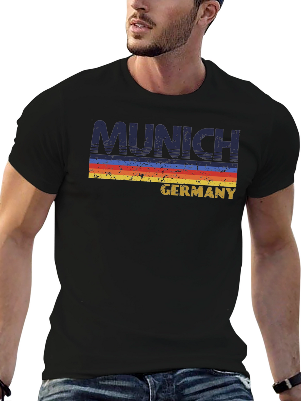 Munich Germany Retro Style T-Shirt